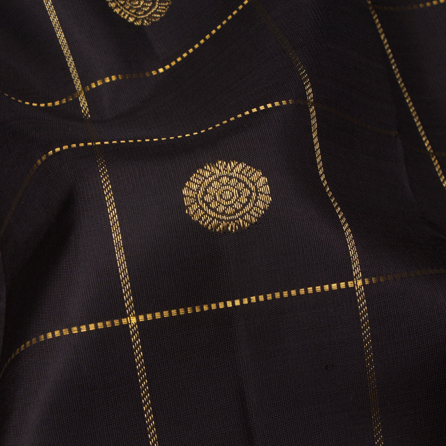 Kanakavalli Kanjivaram Silk Sari 24-615-HS001-10878 - Fabric View