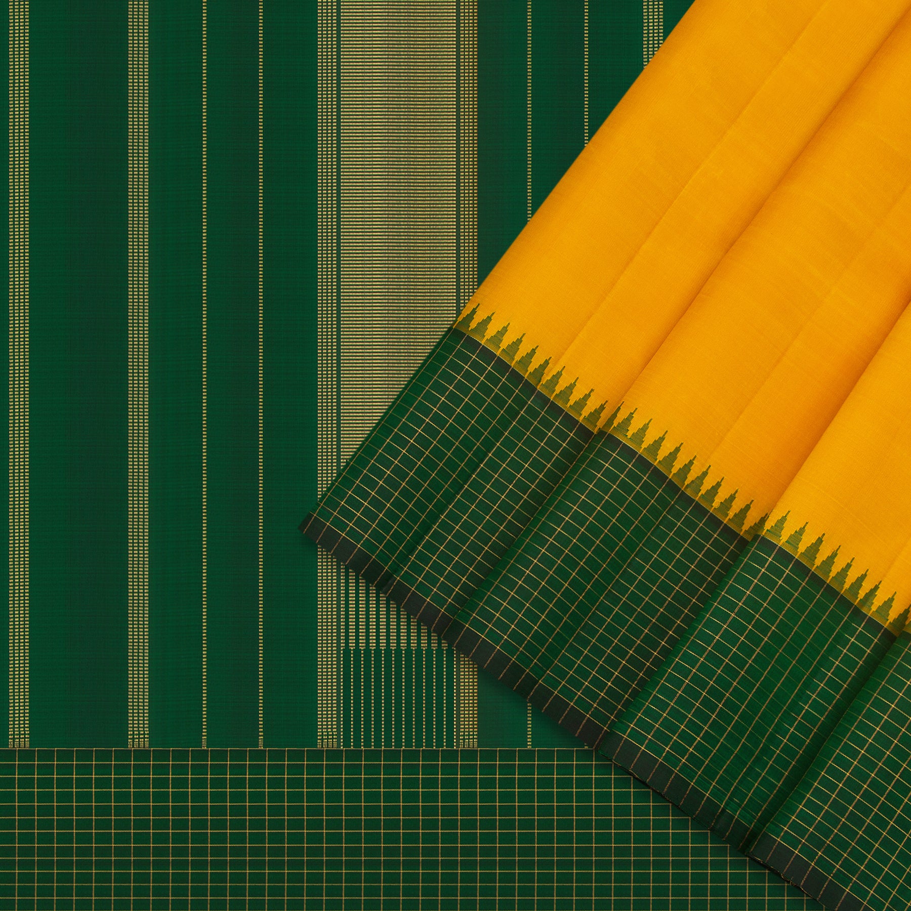 Kanakavalli Kanjivaram Silk Sari 24-615-HS001-10906 - Cover View