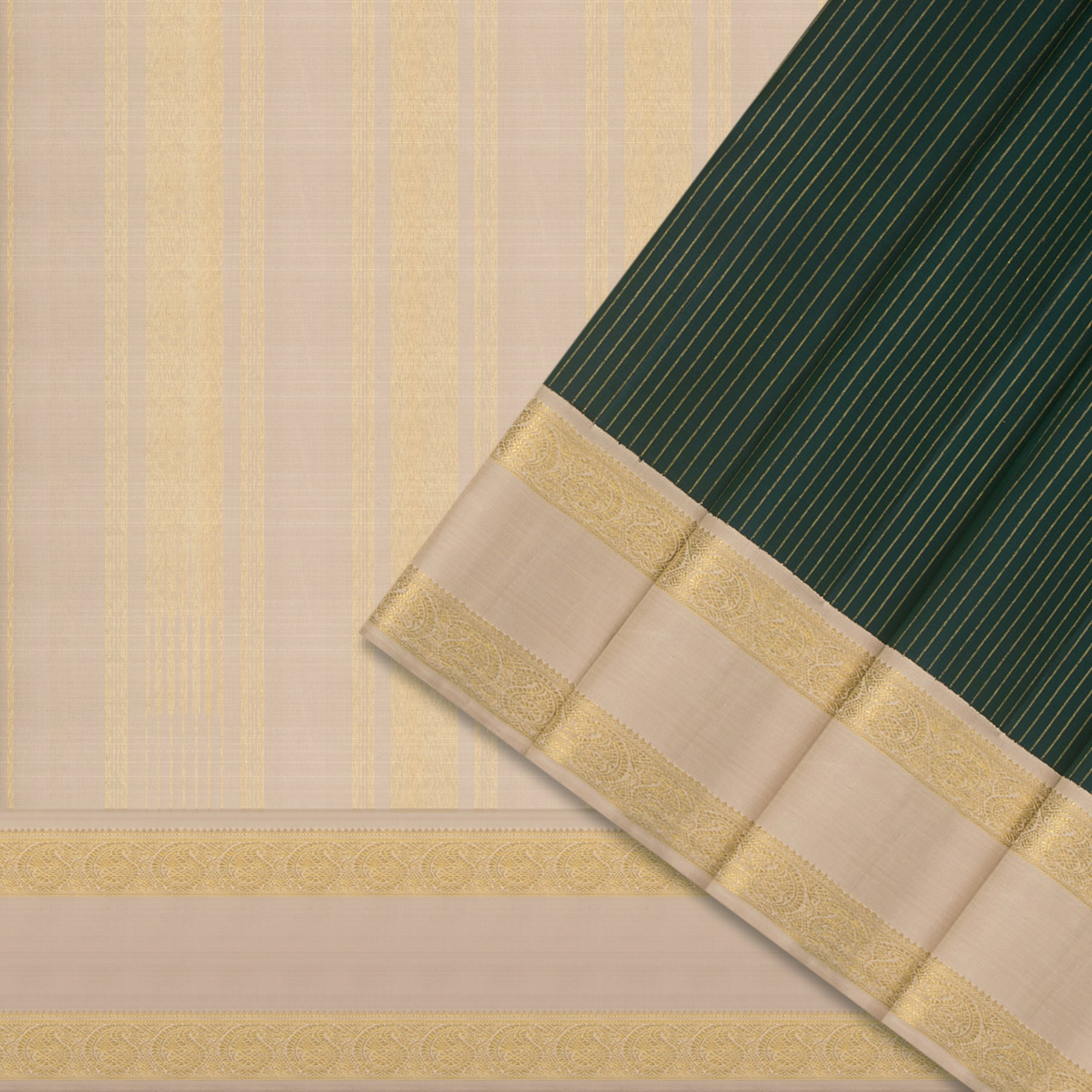 Kanakavalli Kanjivaram Silk Sari 24-615-HS001-11372 - Cover View