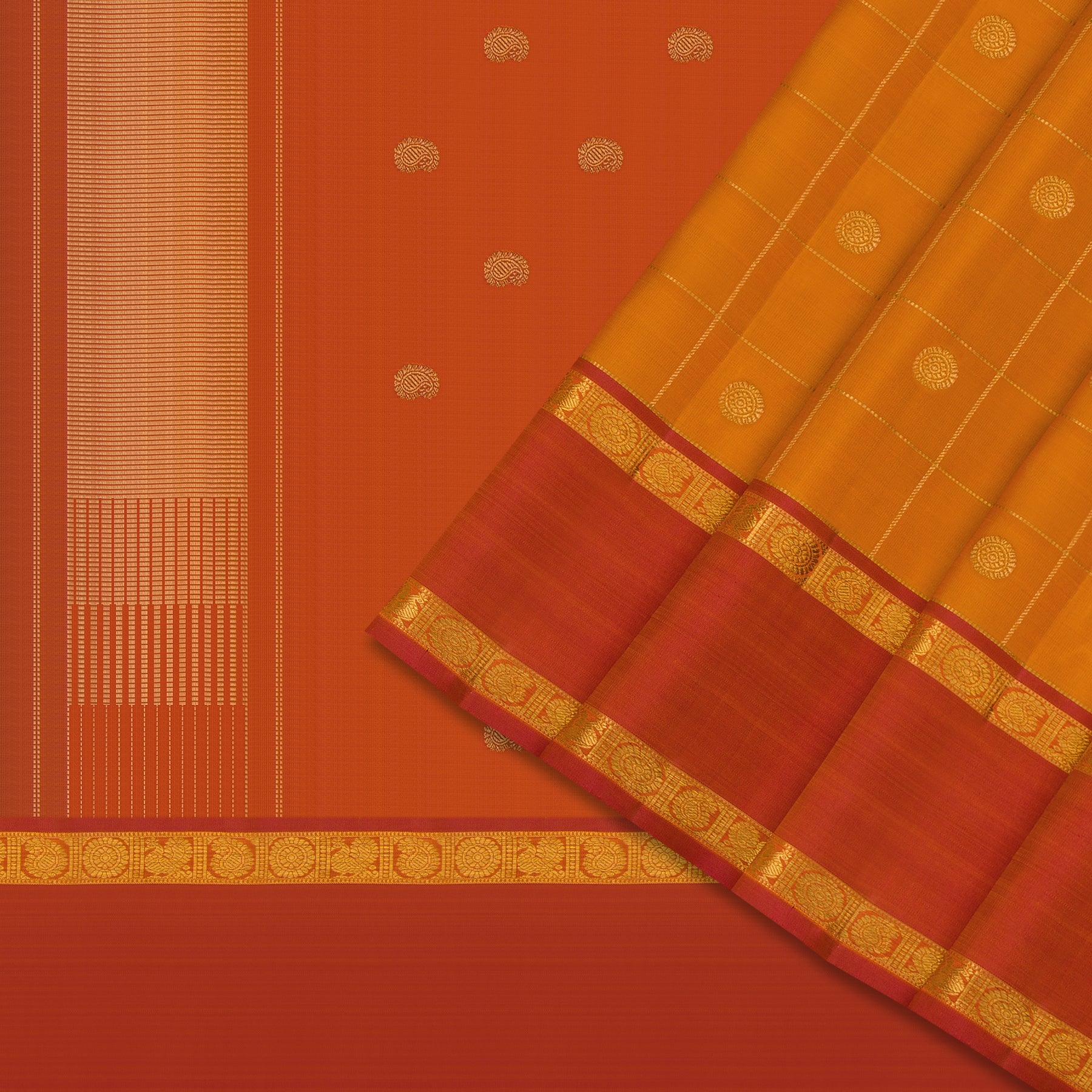 Kanakavalli Kanjivaram Silk Sari 24-615-HS001-11820 - Cover View