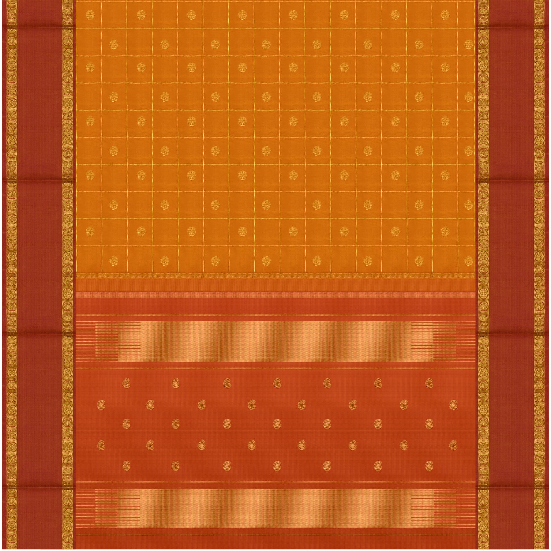 Kanakavalli Kanjivaram Silk Sari 24-615-HS001-11820 - Full View