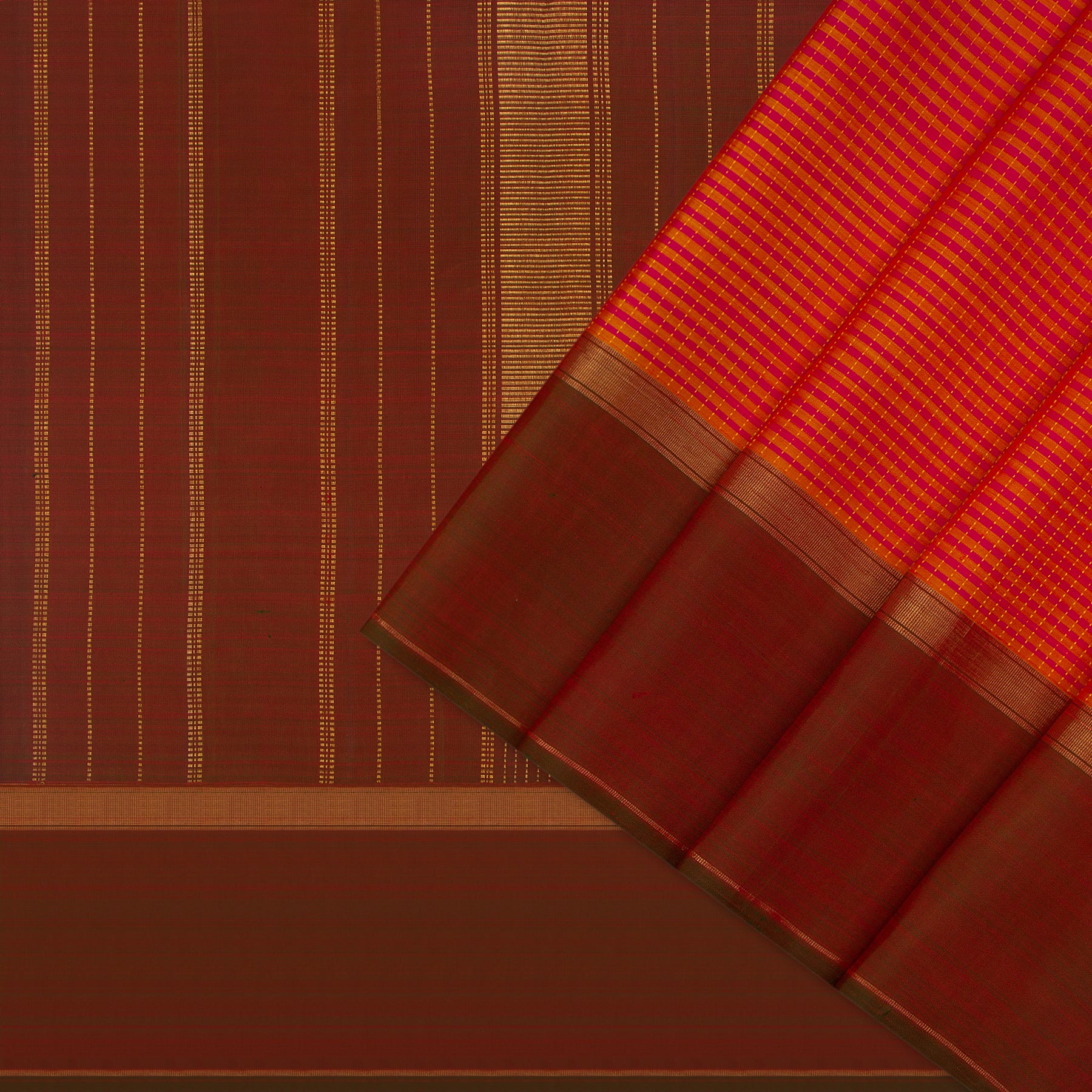 Kanakavalli Kanjivaram Silk Sari 24-615-HS001-11826 - Cover View