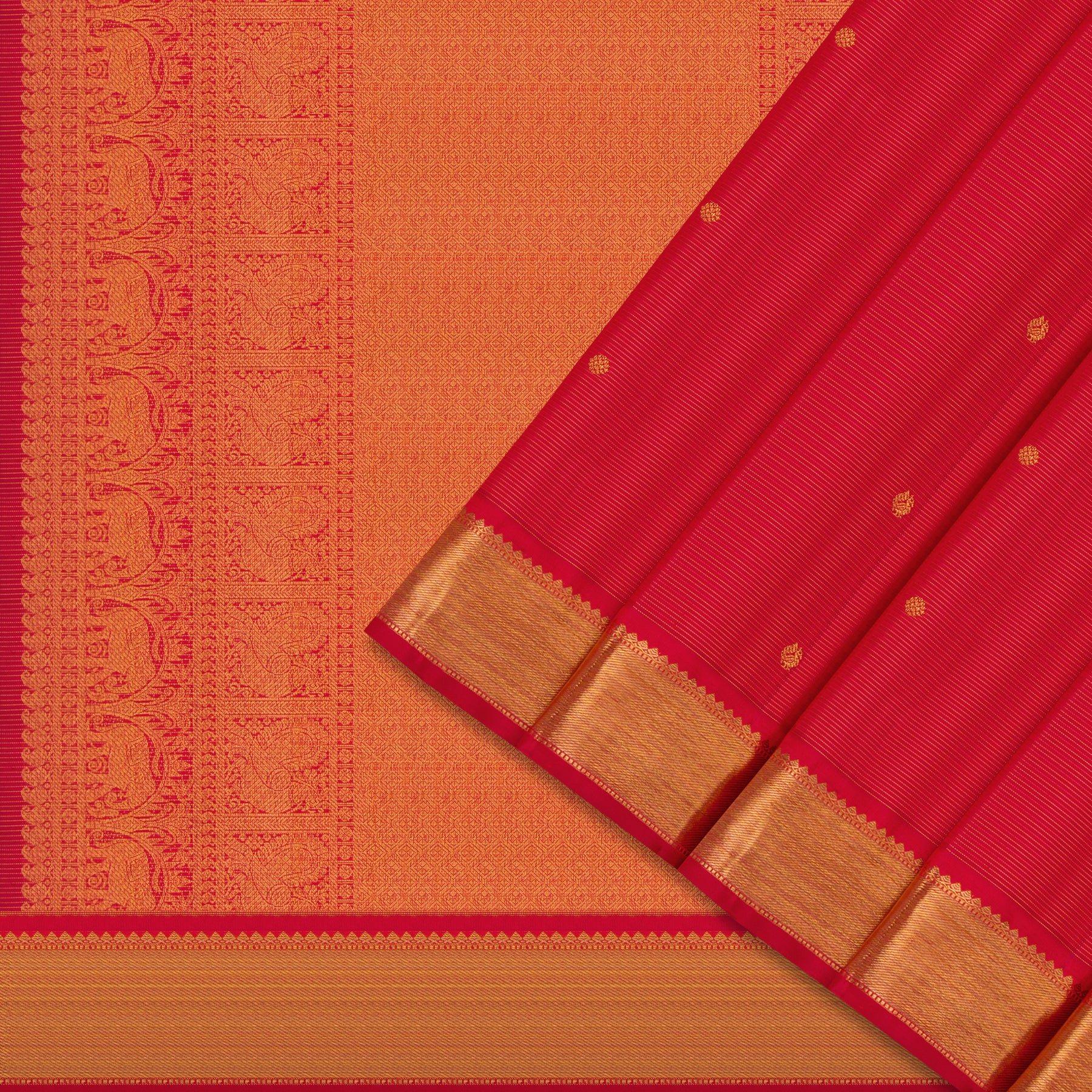 Kanakavalli Kanjivaram Silk Sari 24-615-HS001-11894 - Cover View