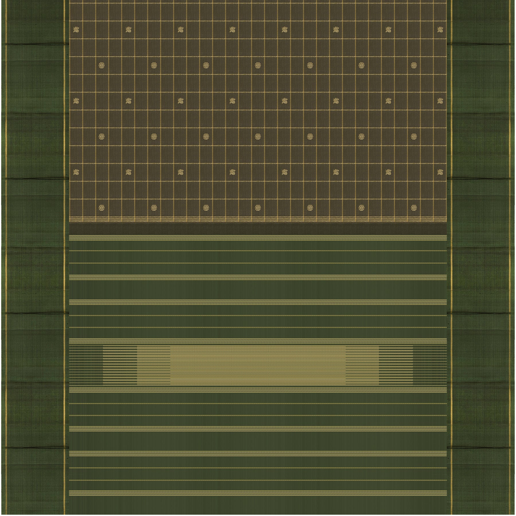 Kanakavalli Kanjivaram Silk Sari 24-615-HS001-11900 - Full View