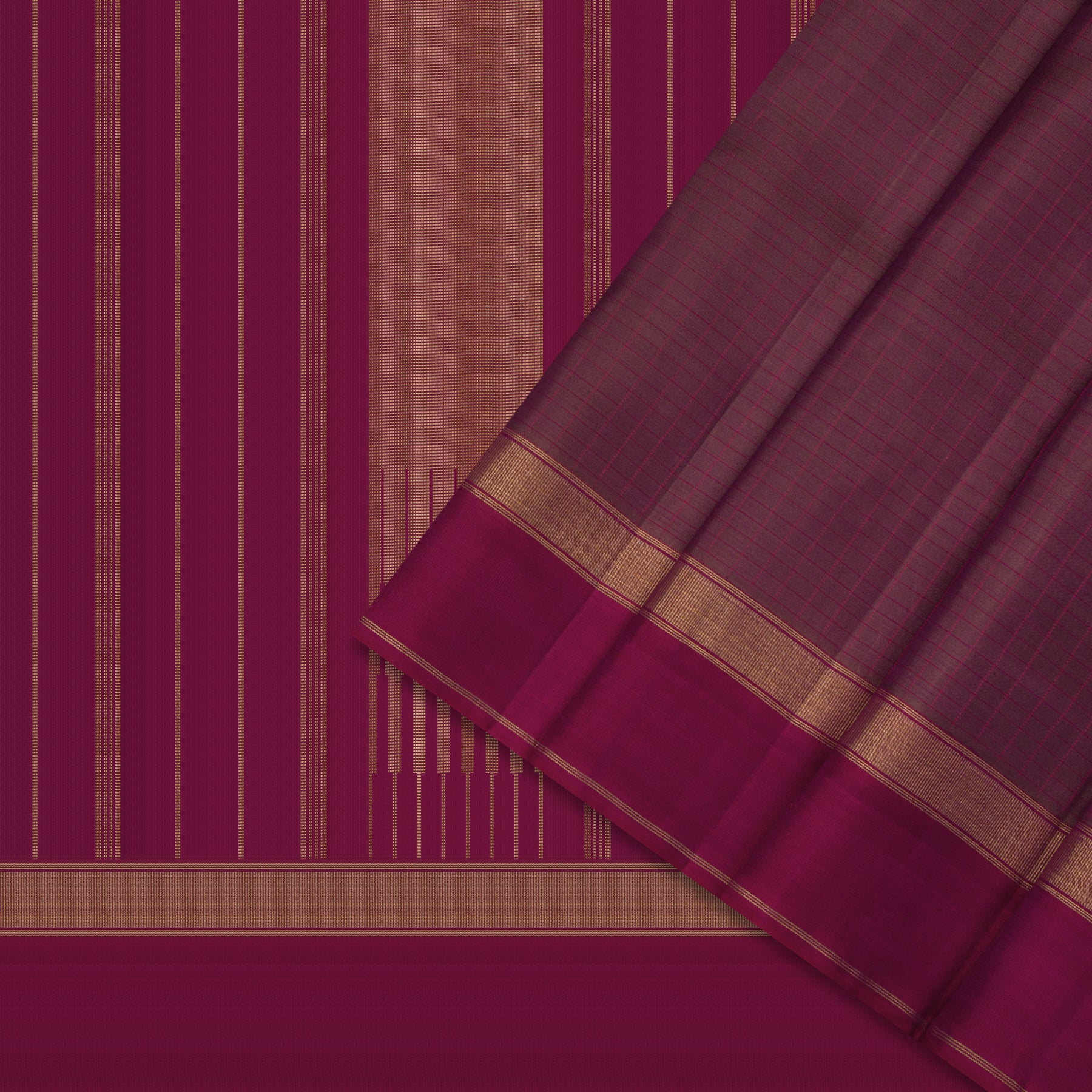 Kanakavalli Kanjivaram Silk Sari 24-615-HS001-12619 - Cover View