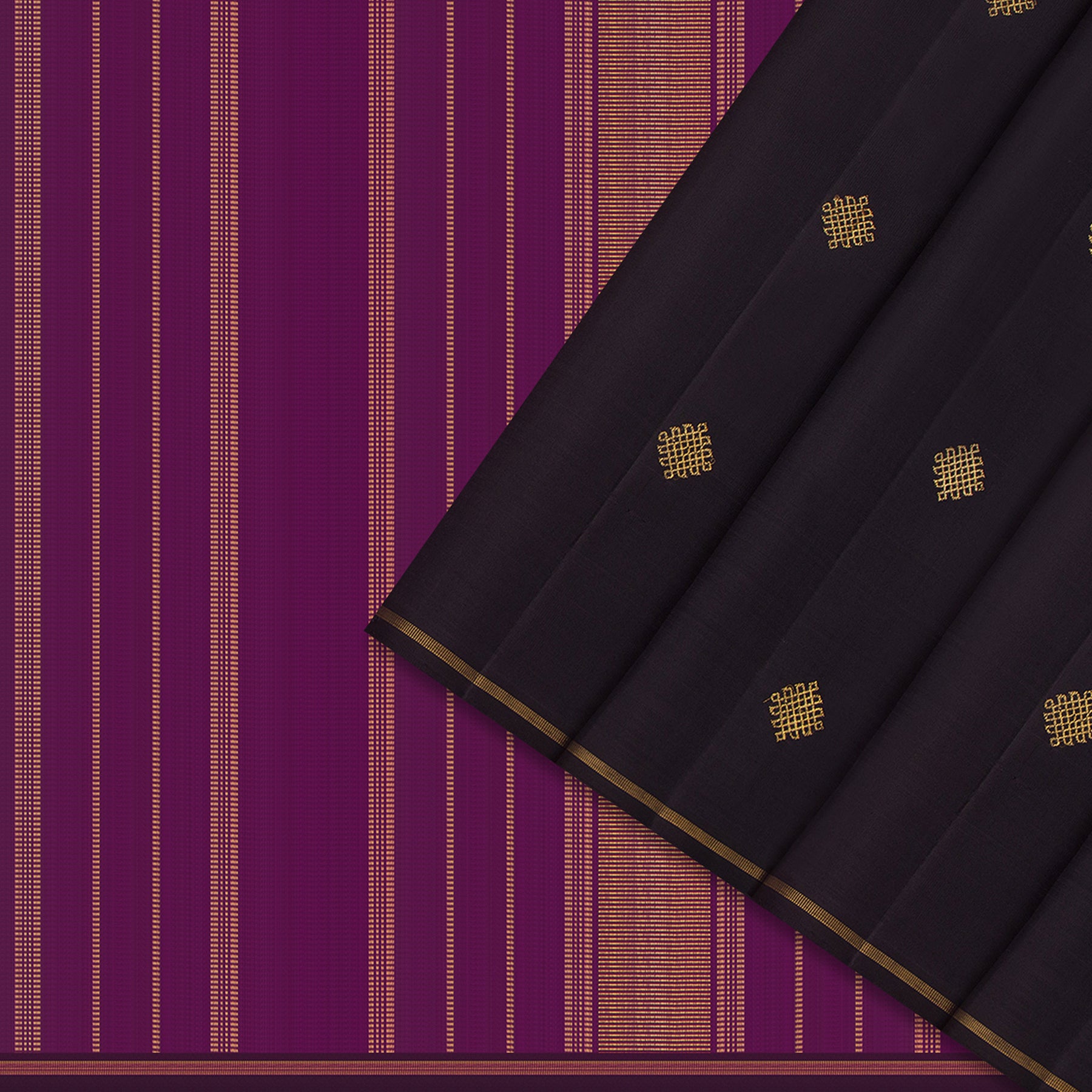 Kanakavalli Kanjivaram Silk Sari 24-615-HS001-12626 - Cover View