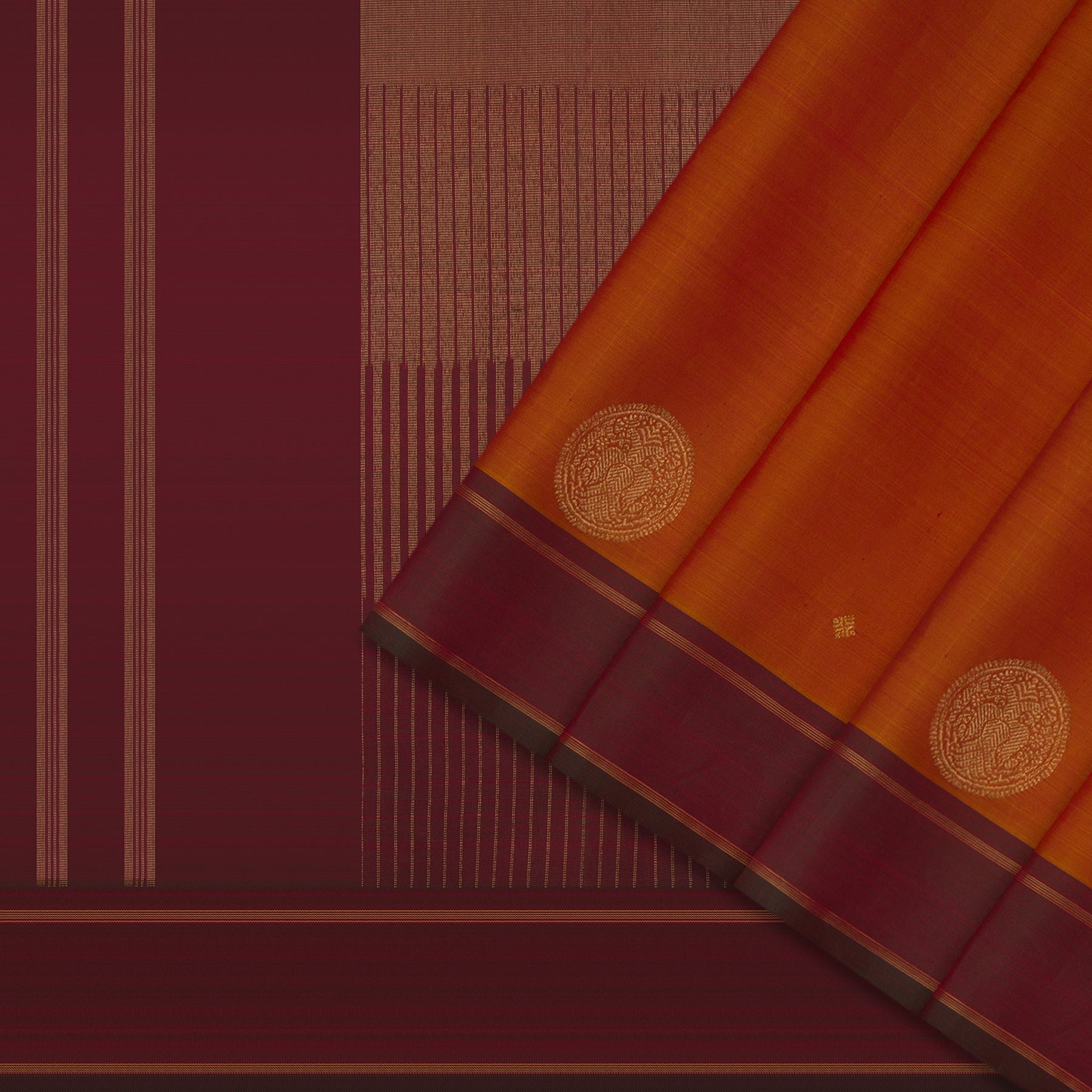 Kanakavalli Kanjivaram Silk Sari 24-615-HS001-12672 - Cover View