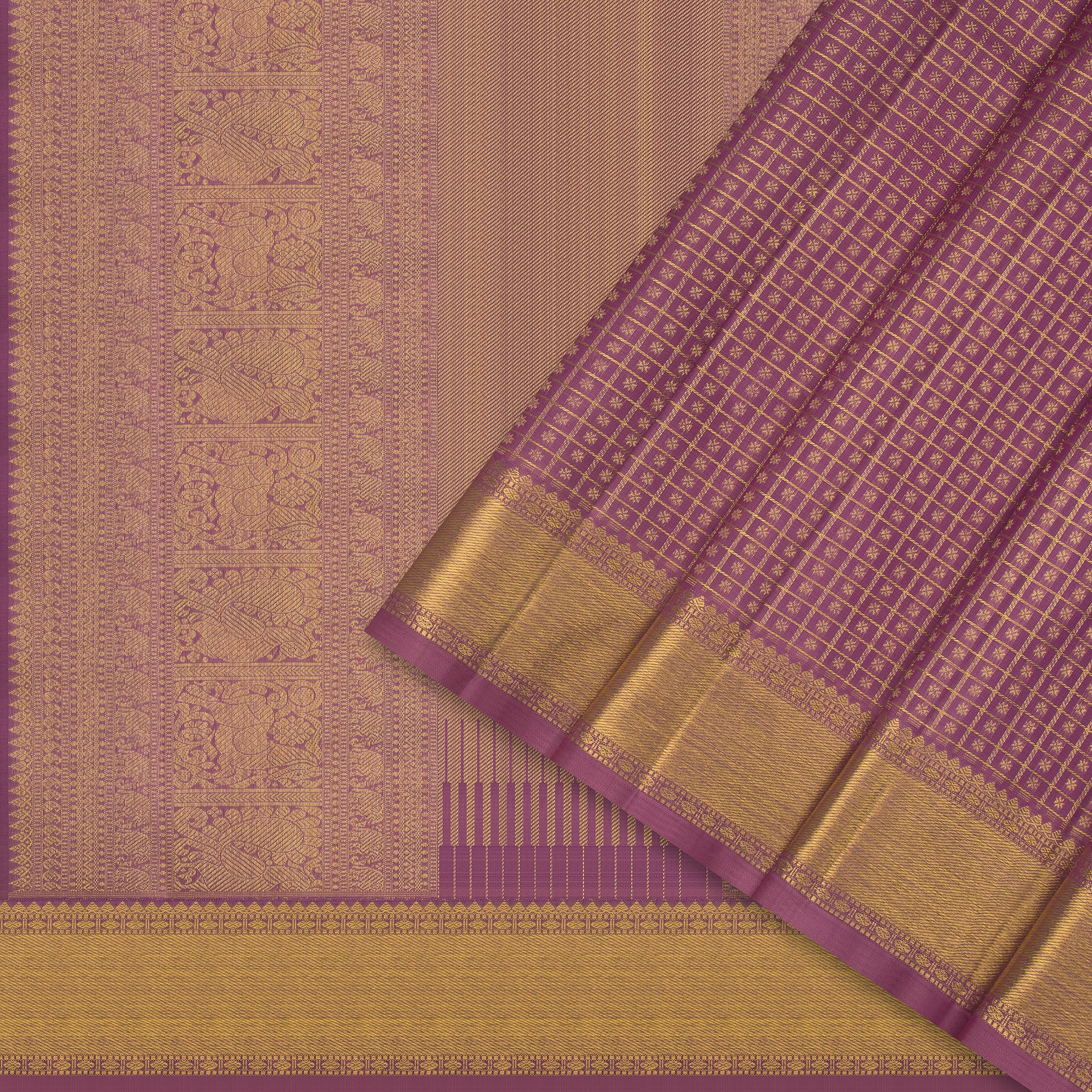 Kanakavalli Kanjivaram Silk Sari 24-615-HS001-13545 - Cover View