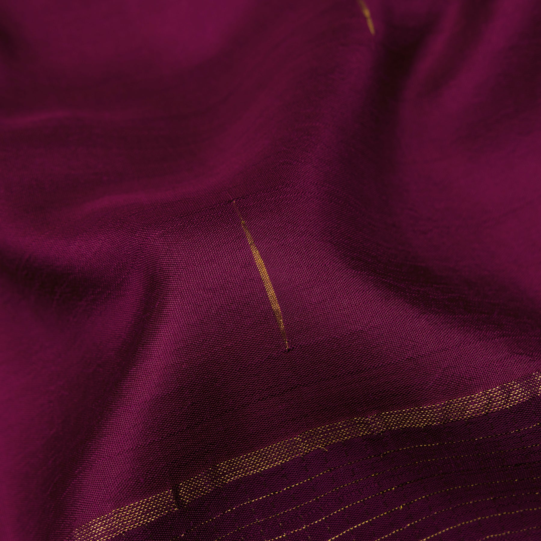 Kanakavalli Kanjivaram Silk Sari 24-615-HS001-13565 - Fabric View