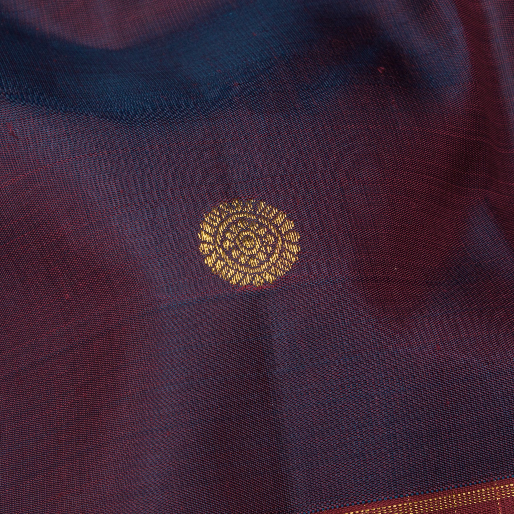 Kanakavalli Kanjivaram Silk Sari 24-615-HS001-13594 - Fabric View