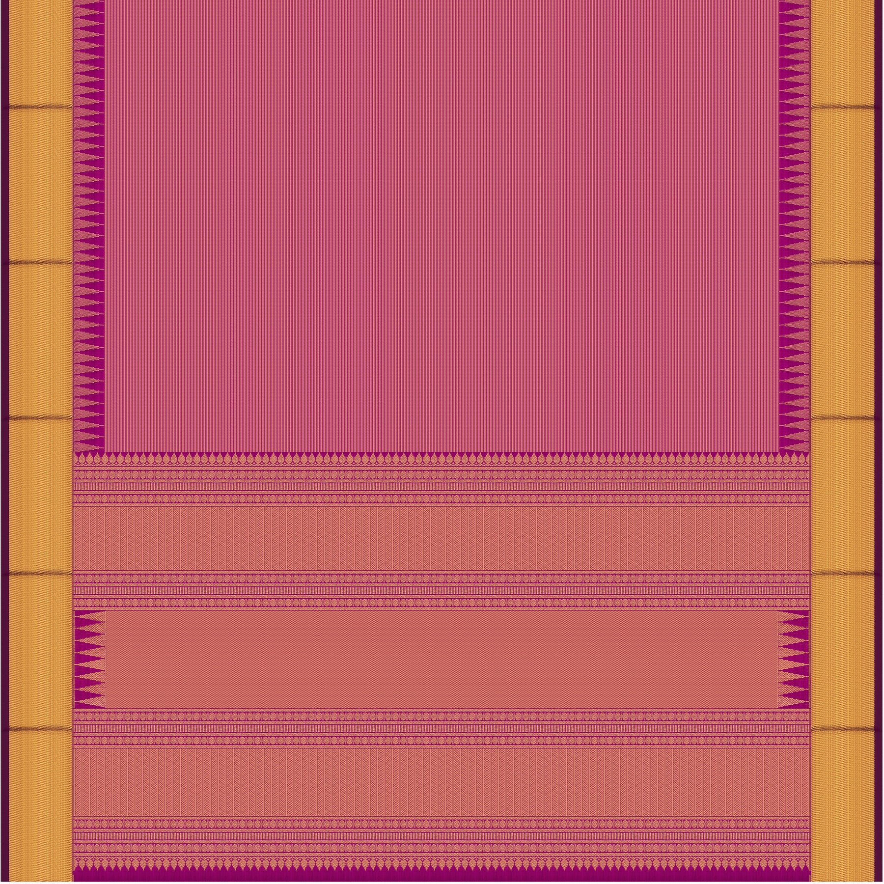 Kanakavalli Kanjivaram Silk Sari 24-615-HS001-13609 - Full View