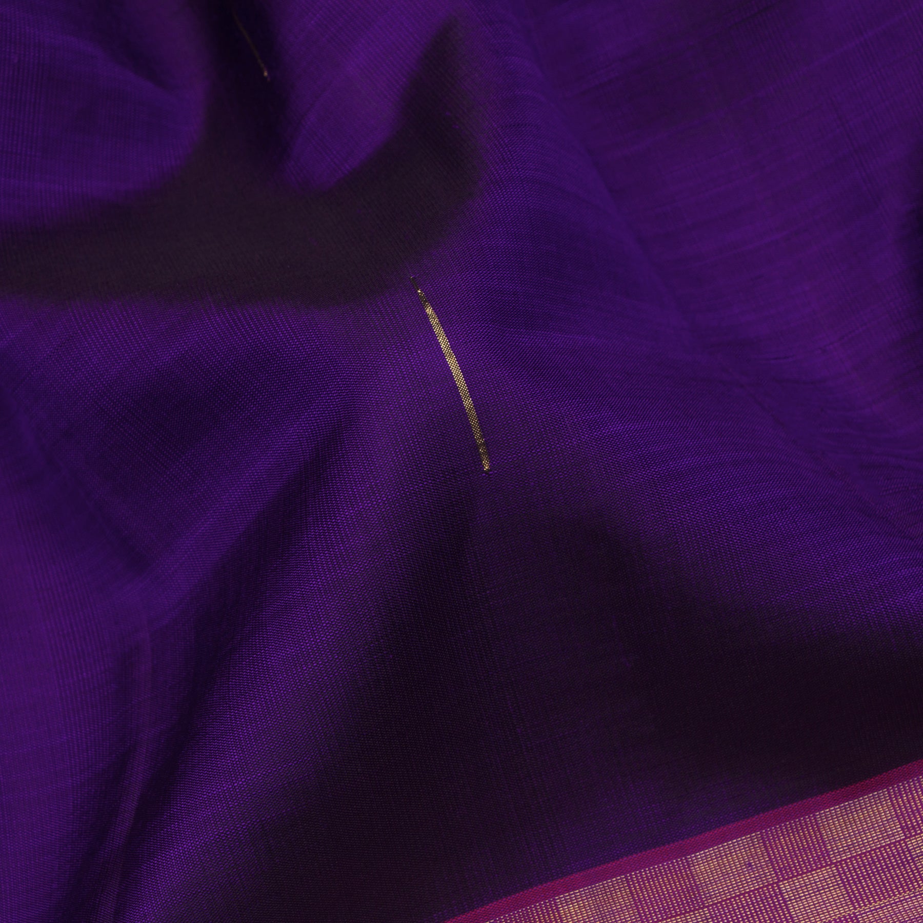 Kanakavalli Kanjivaram Silk Sari 24-615-HS001-13623 - Fabric View