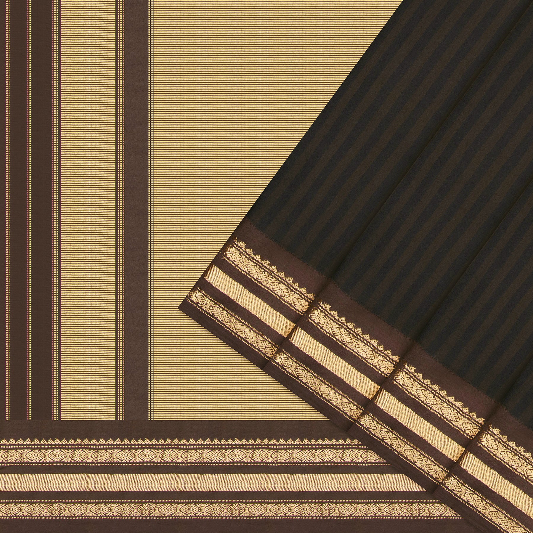 Kanakavalli Gadwal Silk/Cotton Sari 24-616-HS005-13935 - Cover View