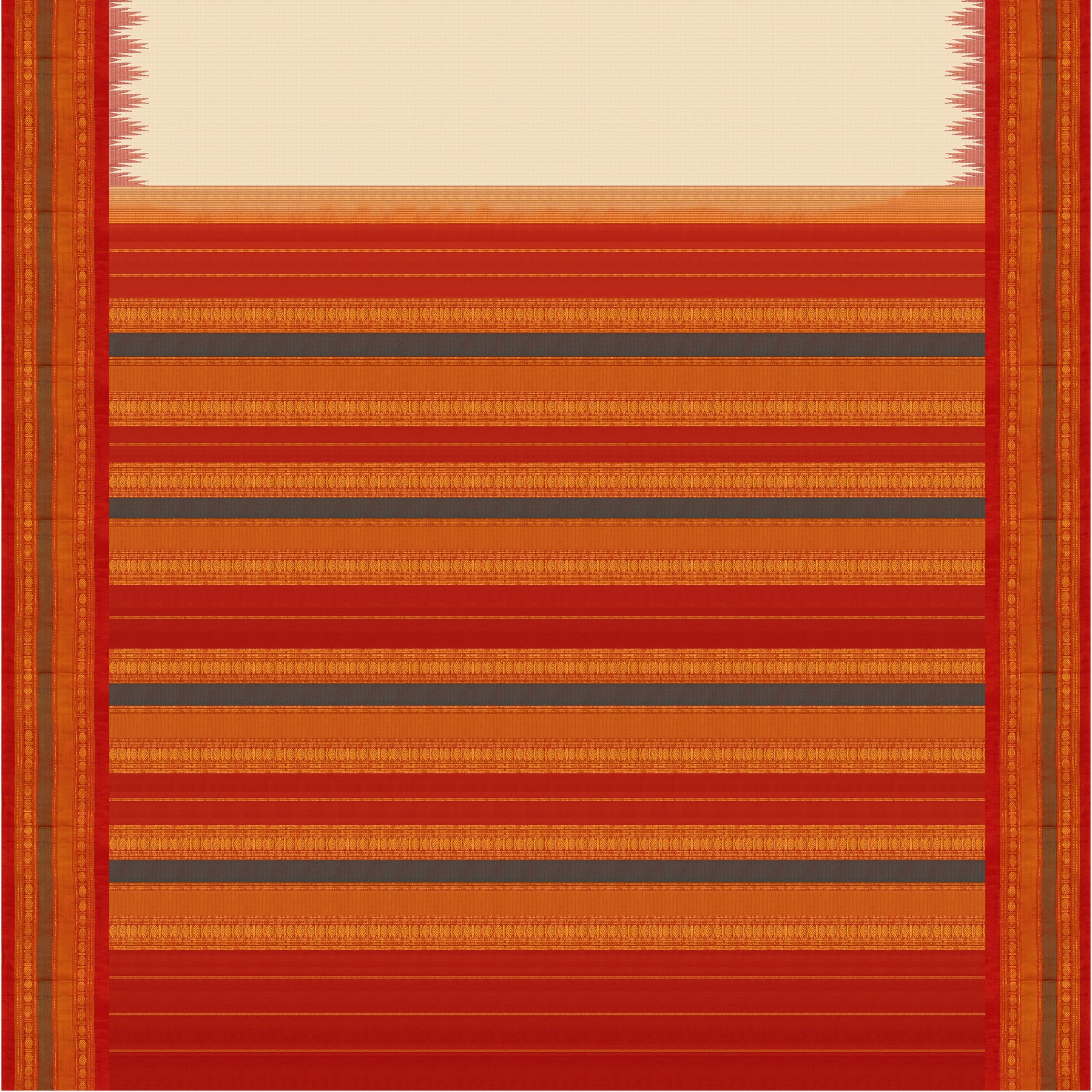 Kanakavalli Gadwal Silk/Cotton Sari 24-616-HS005-13937