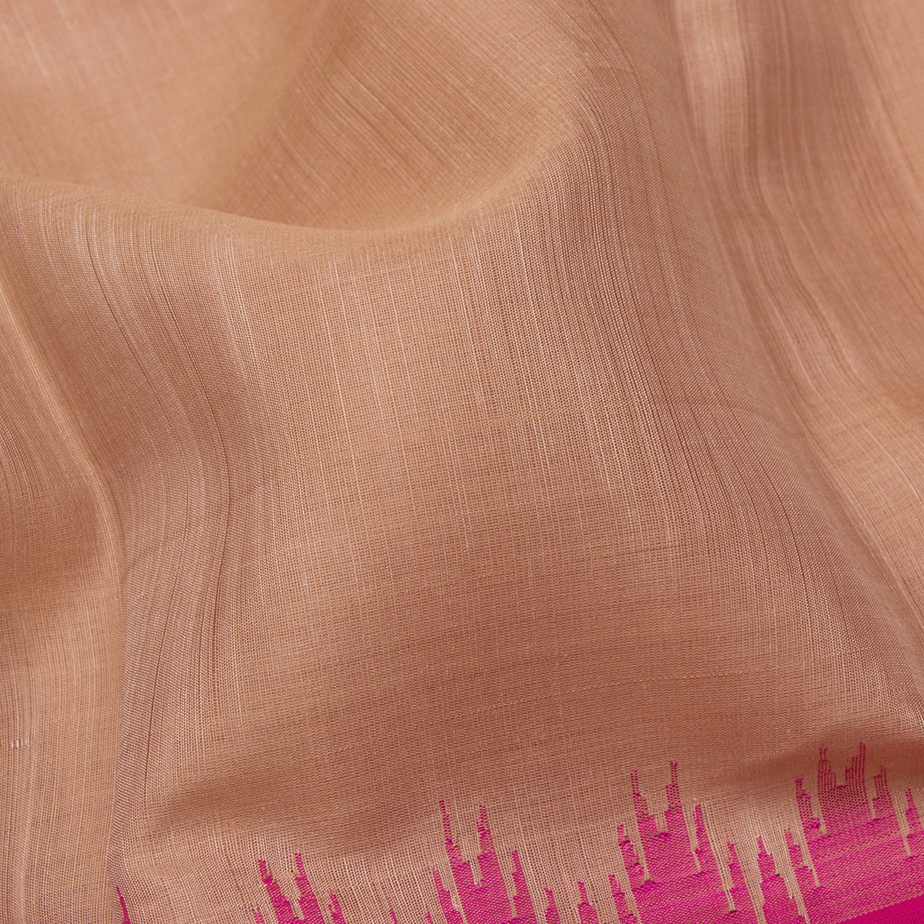 Kanakavalli Gadwal Silk/Cotton Sari 24-616-HS005-14366 - Fabric View