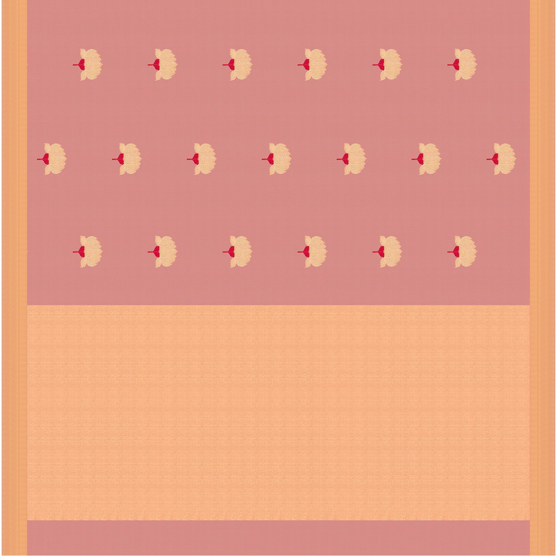 Chanderi Silk Sari 25-004-HS002-00027 - Full View