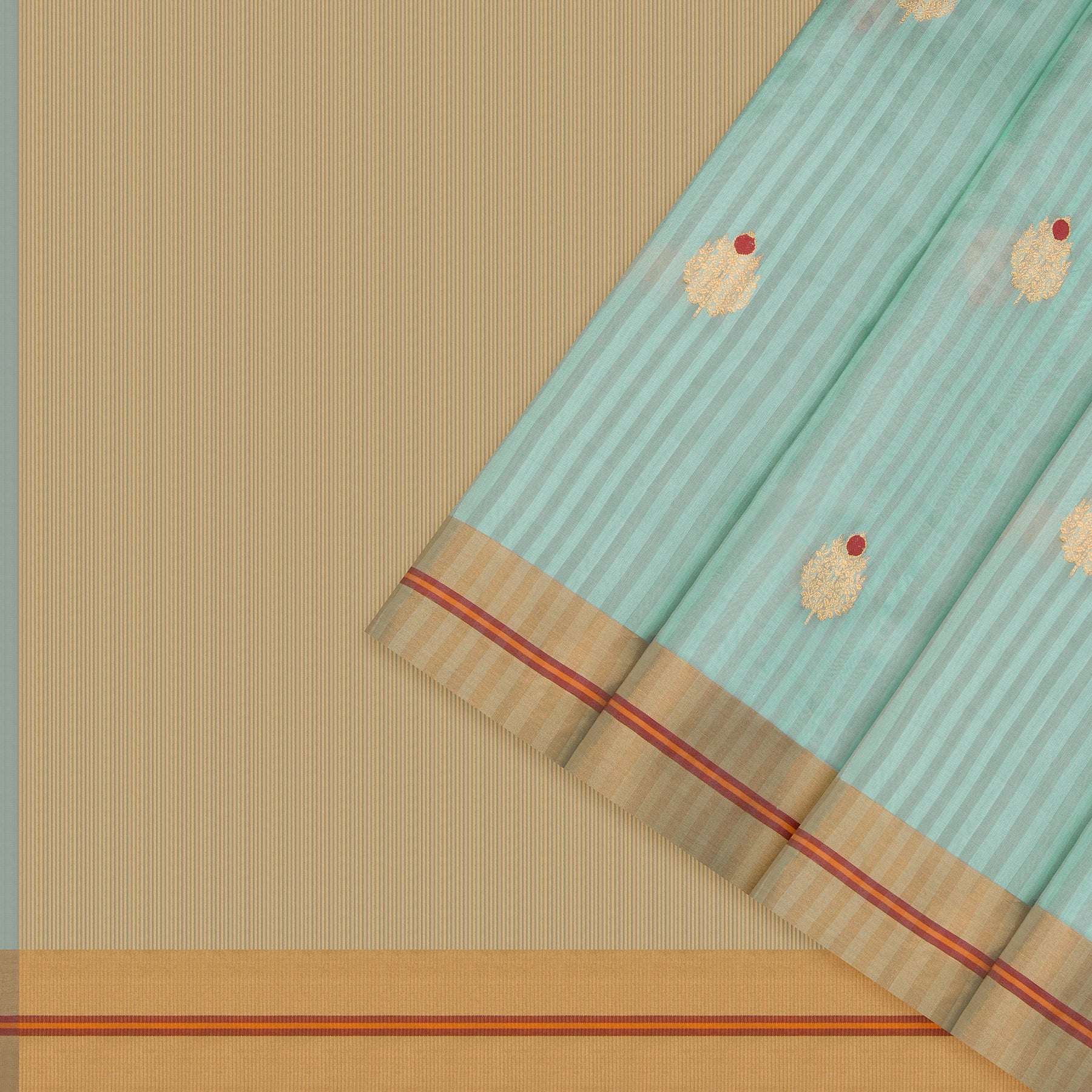 Chanderi Silk Sari 25-004-HS002-00037 - Cover View