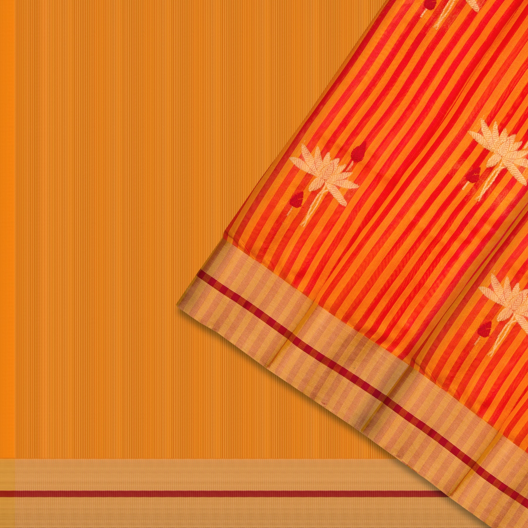 Chanderi Silk Sari 25-004-HS002-00046 - Cover View