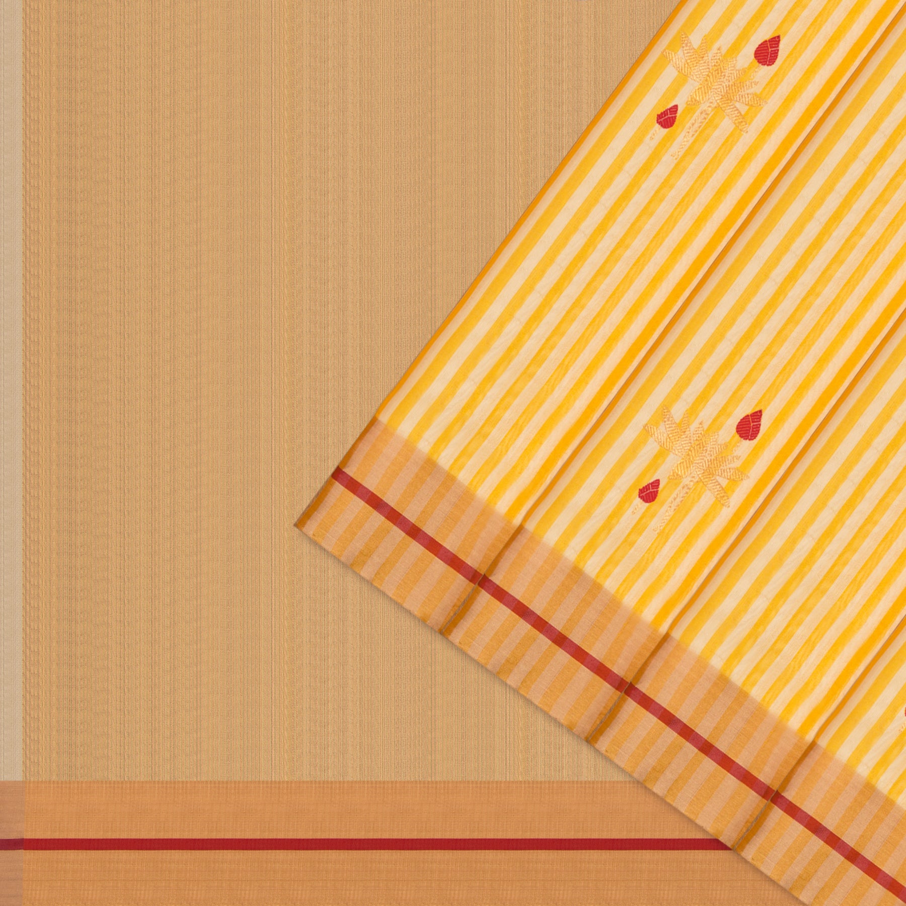 Chanderi Silk Sari 25-004-HS002-00047 - Cover View