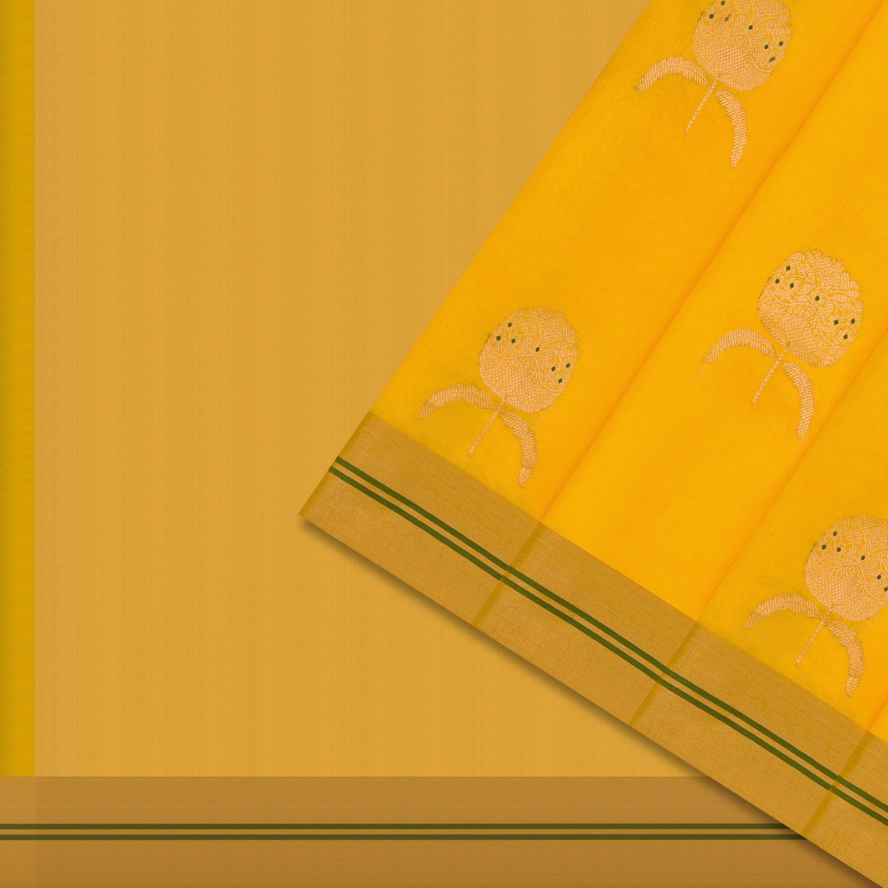 Chanderi Silk Sari 25-004-HS002-00069 - Cover View