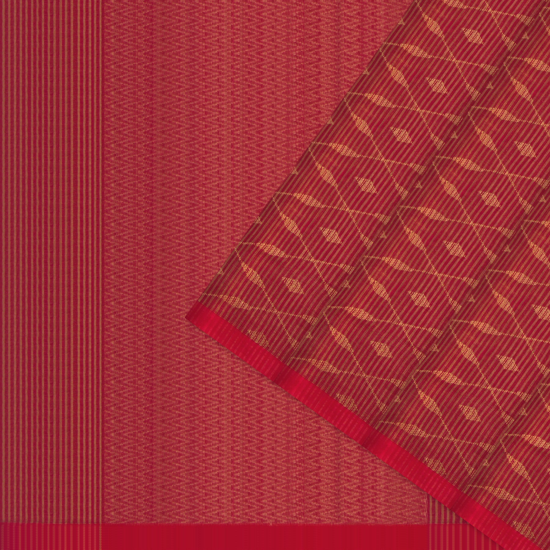Bailou Jamdani Linen Cotton Sari 25-005-HS004-00186 - Cover View