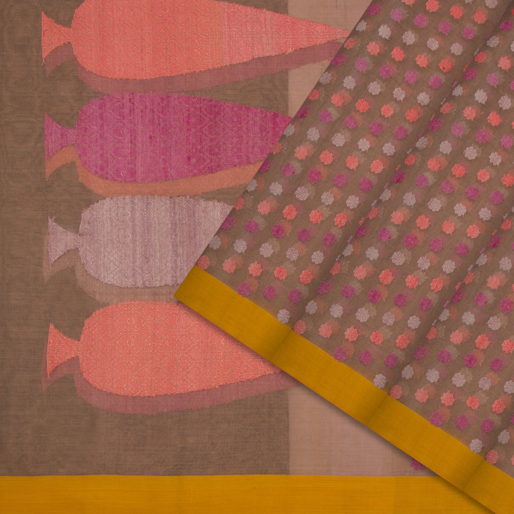 Bailou Silk/Cotton Sari 25-005-HS005-00195 - Cover View