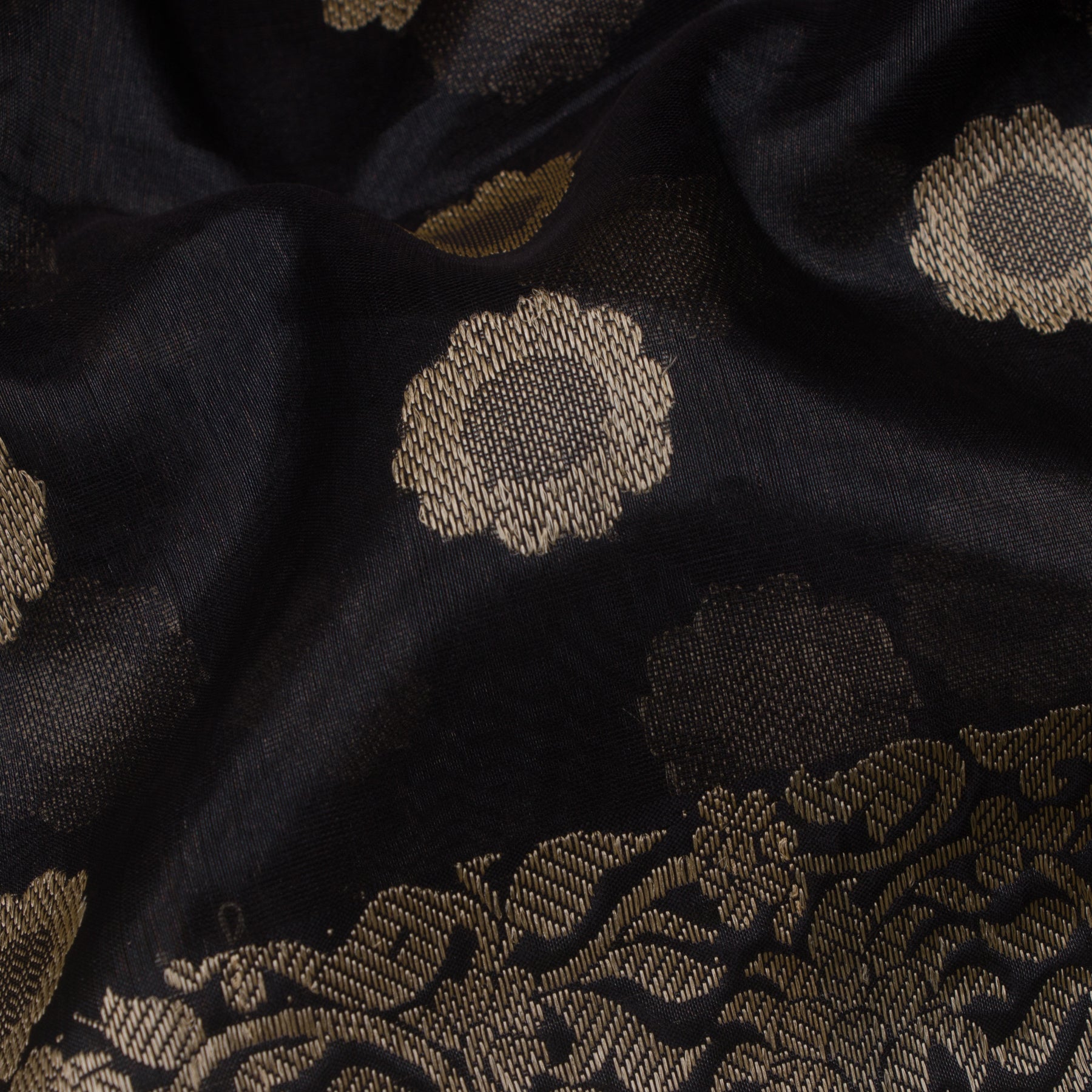 Bailou Silk Sari 25-005-HS002-00053 - Fabric View