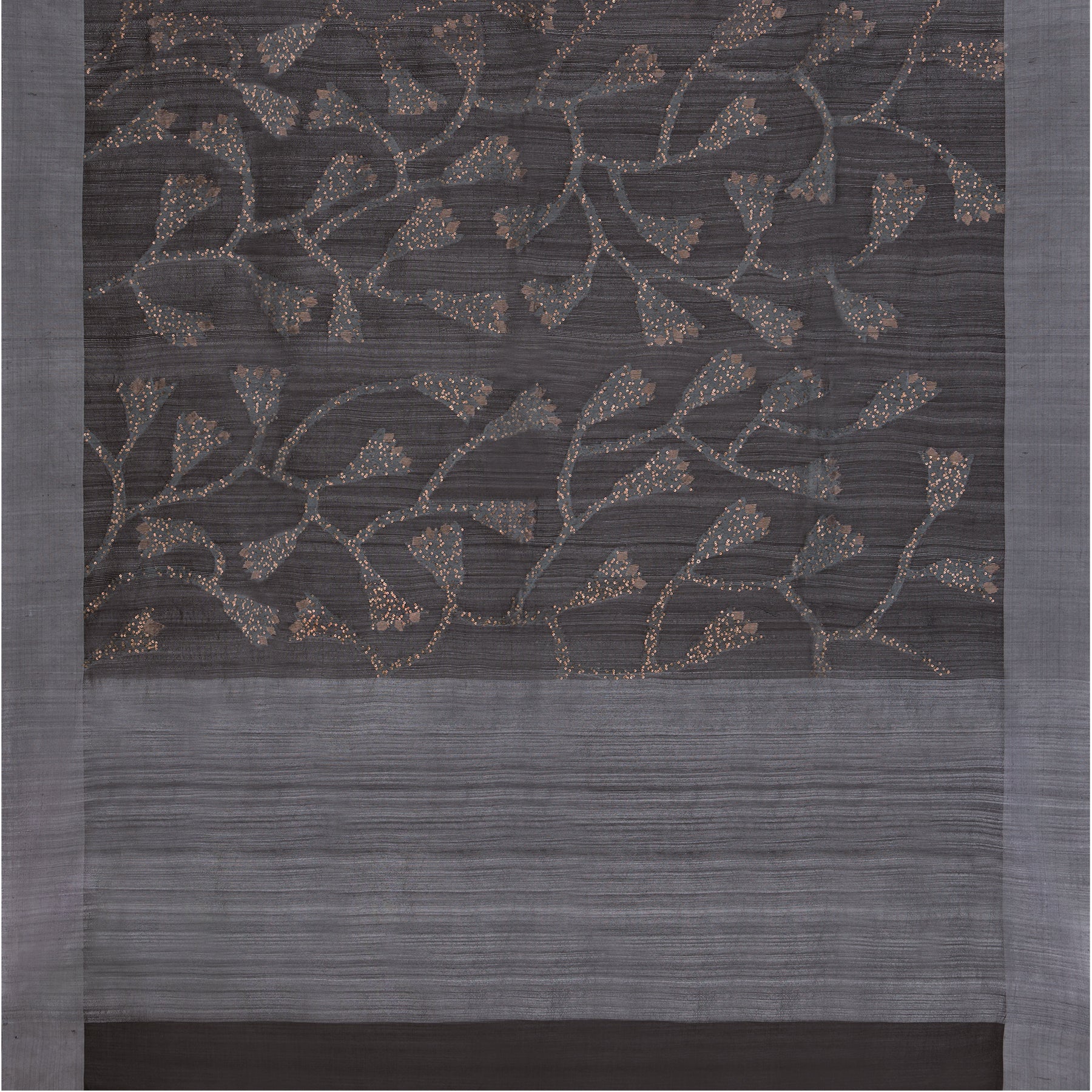 Bailou Jamdani Silk Sari 25-005-HS002-00062- Full View