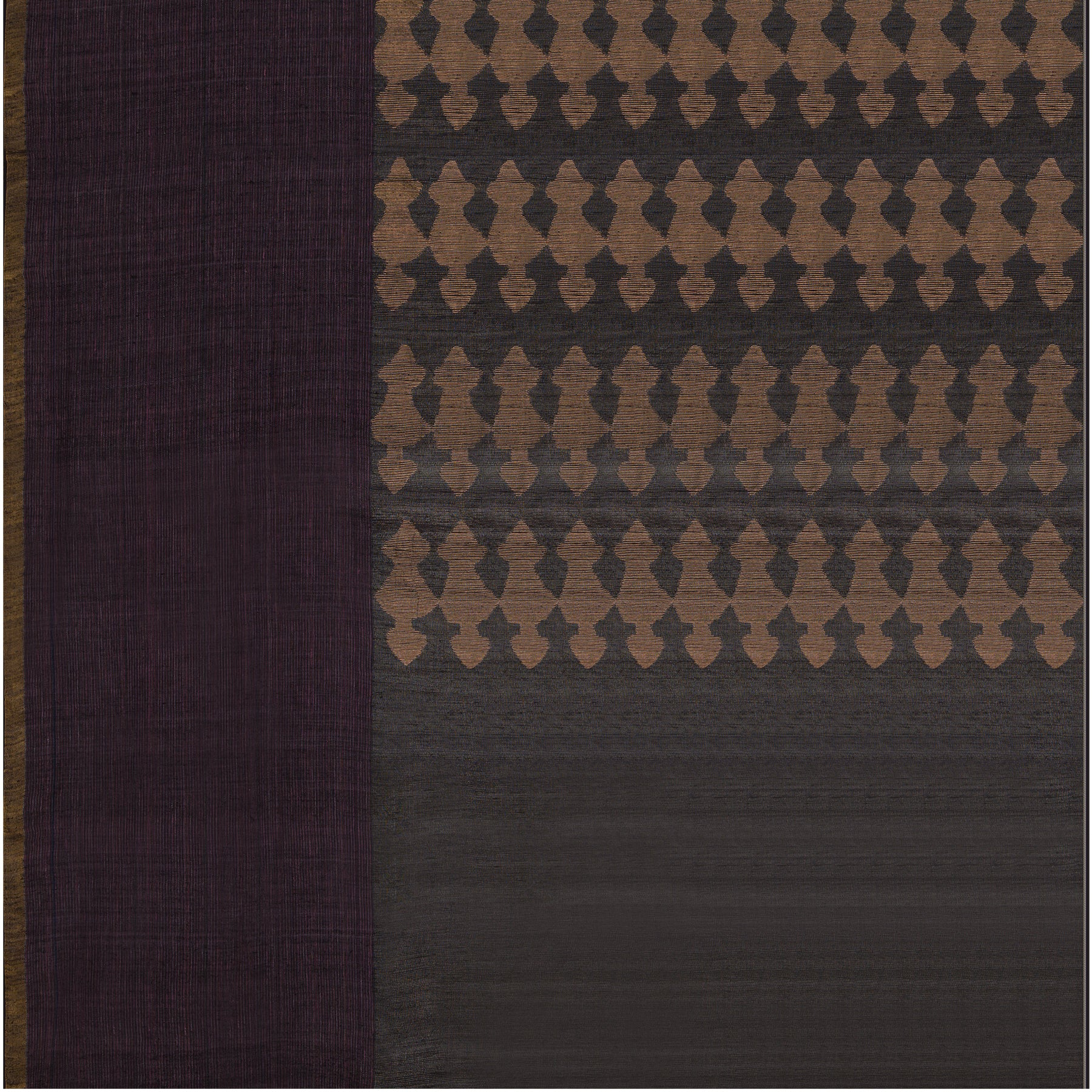 Bailou Jamdani Silk Sari 25-005-HS002-00145 - Full View