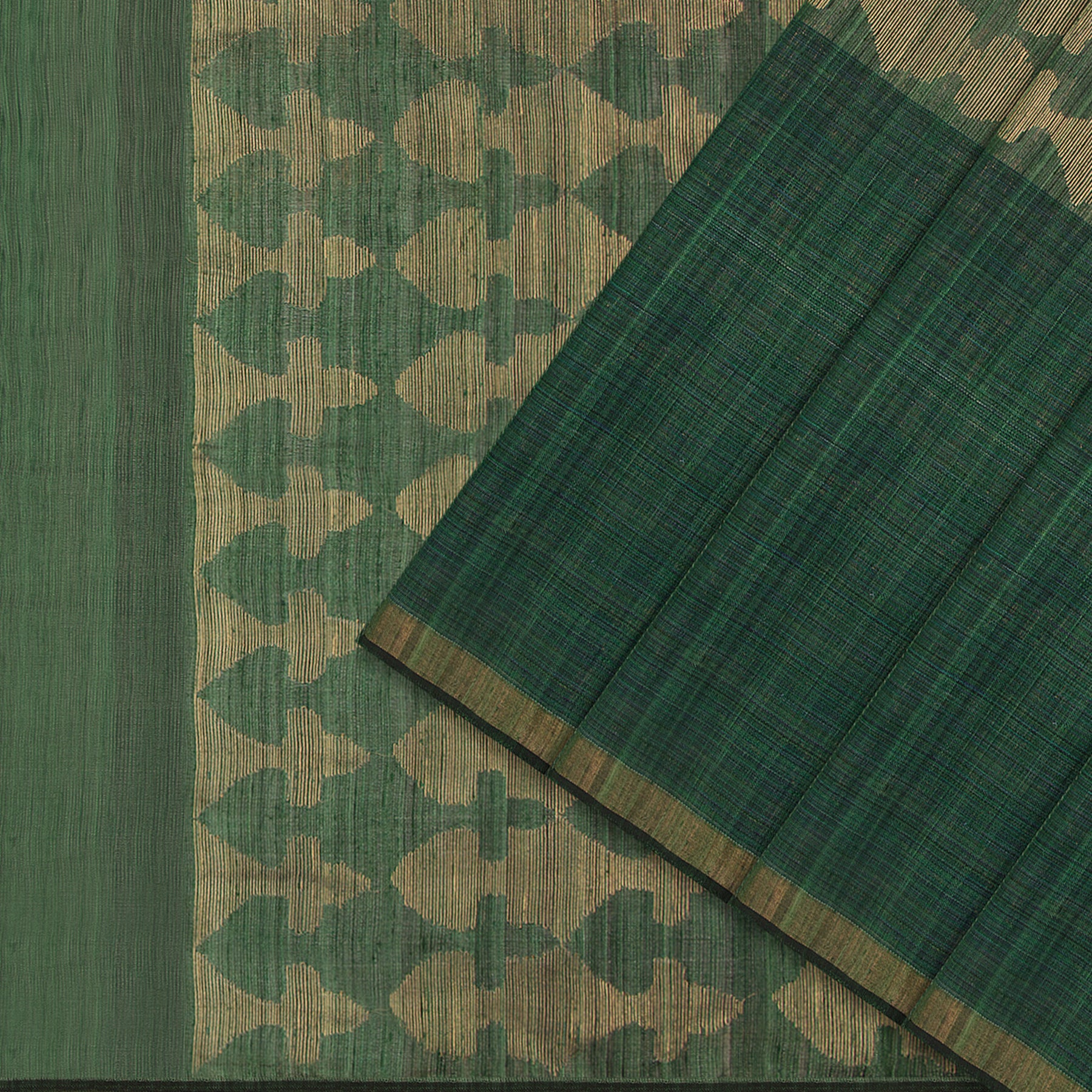 Bailou Jamdani Silk Sari 25-005-HS002-00148 - Cover View