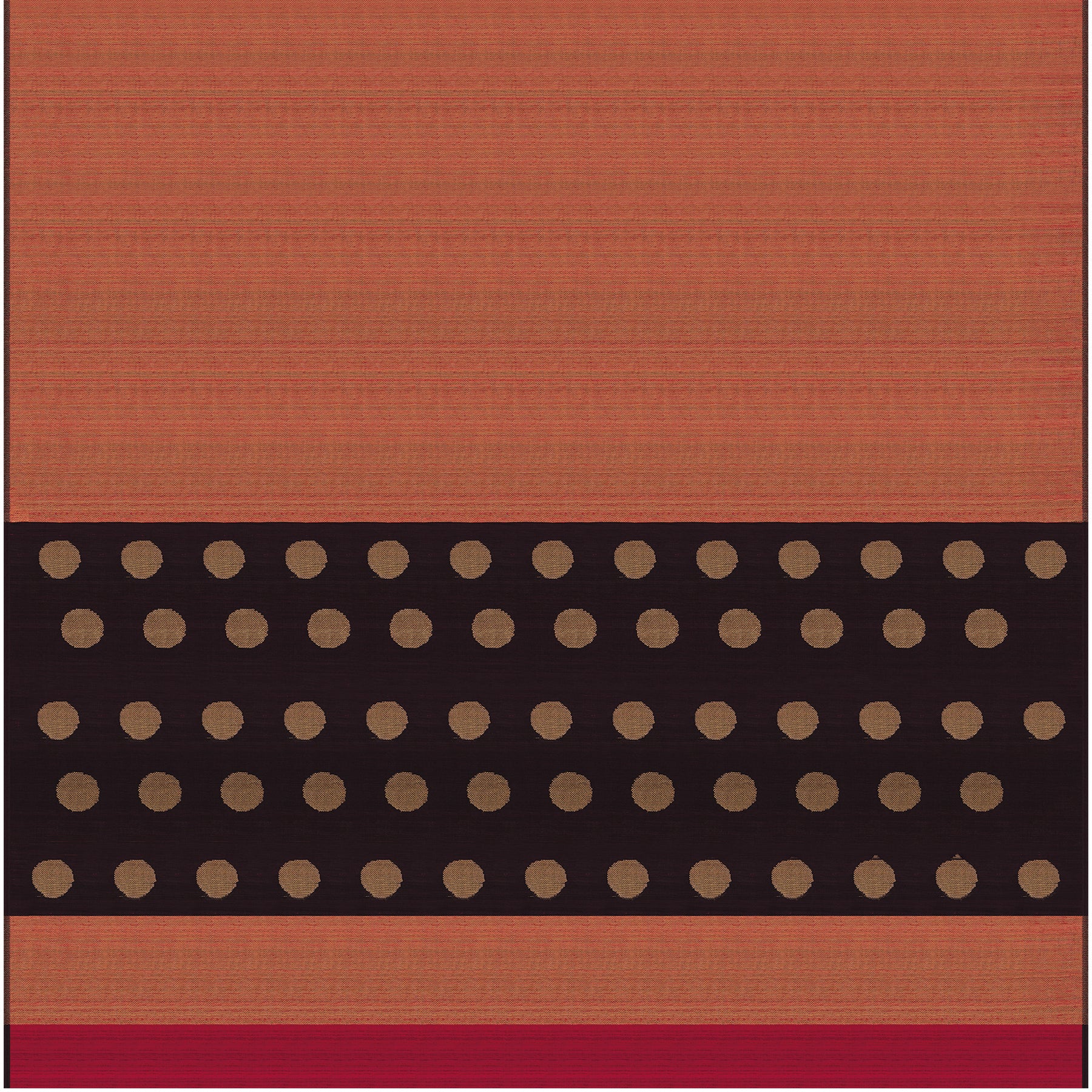 Bailou Jamdani Silk Sari 25-005-HS002-00156 - Full View