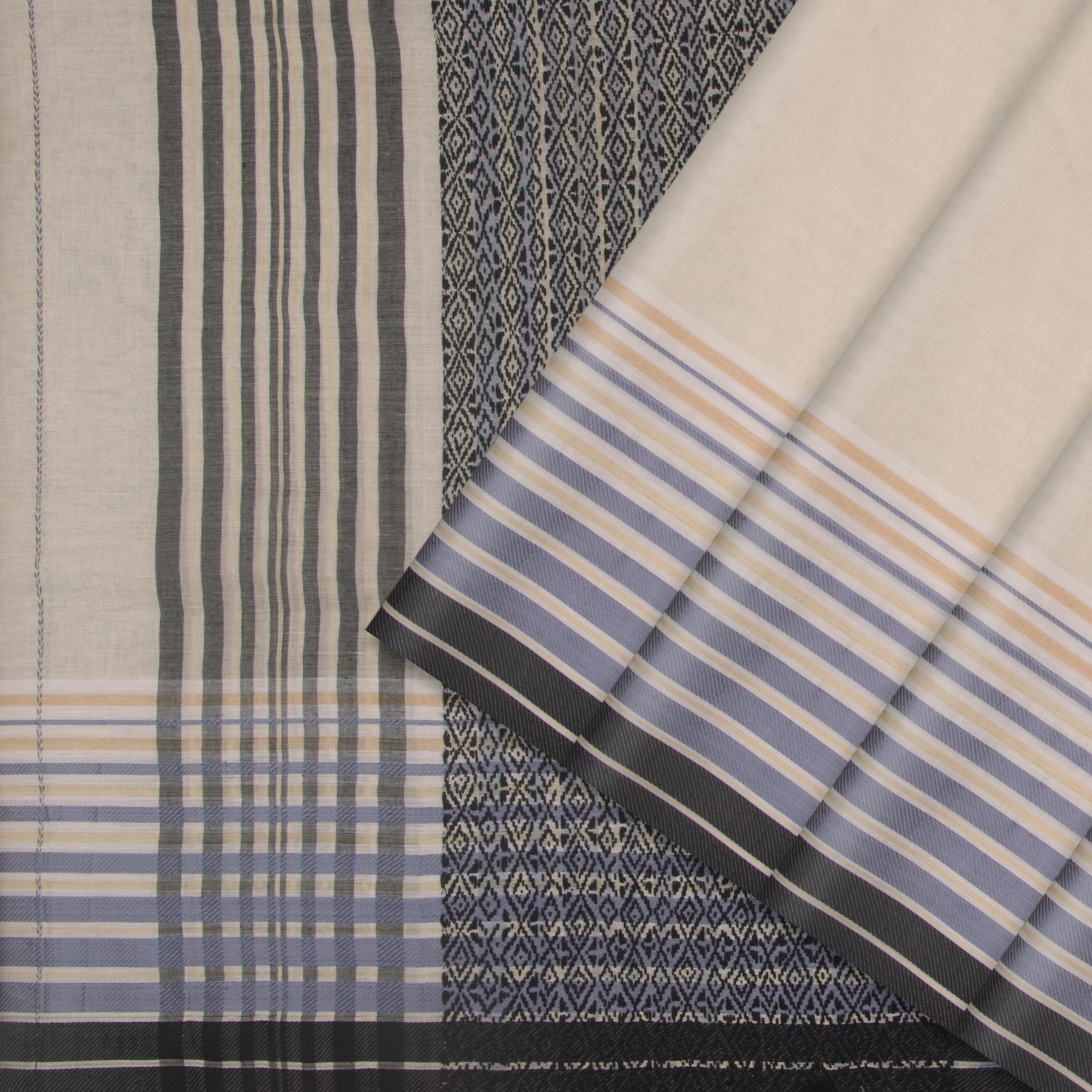 Bailou Cotton Sari 25-005-HS003-00154 - Cover View