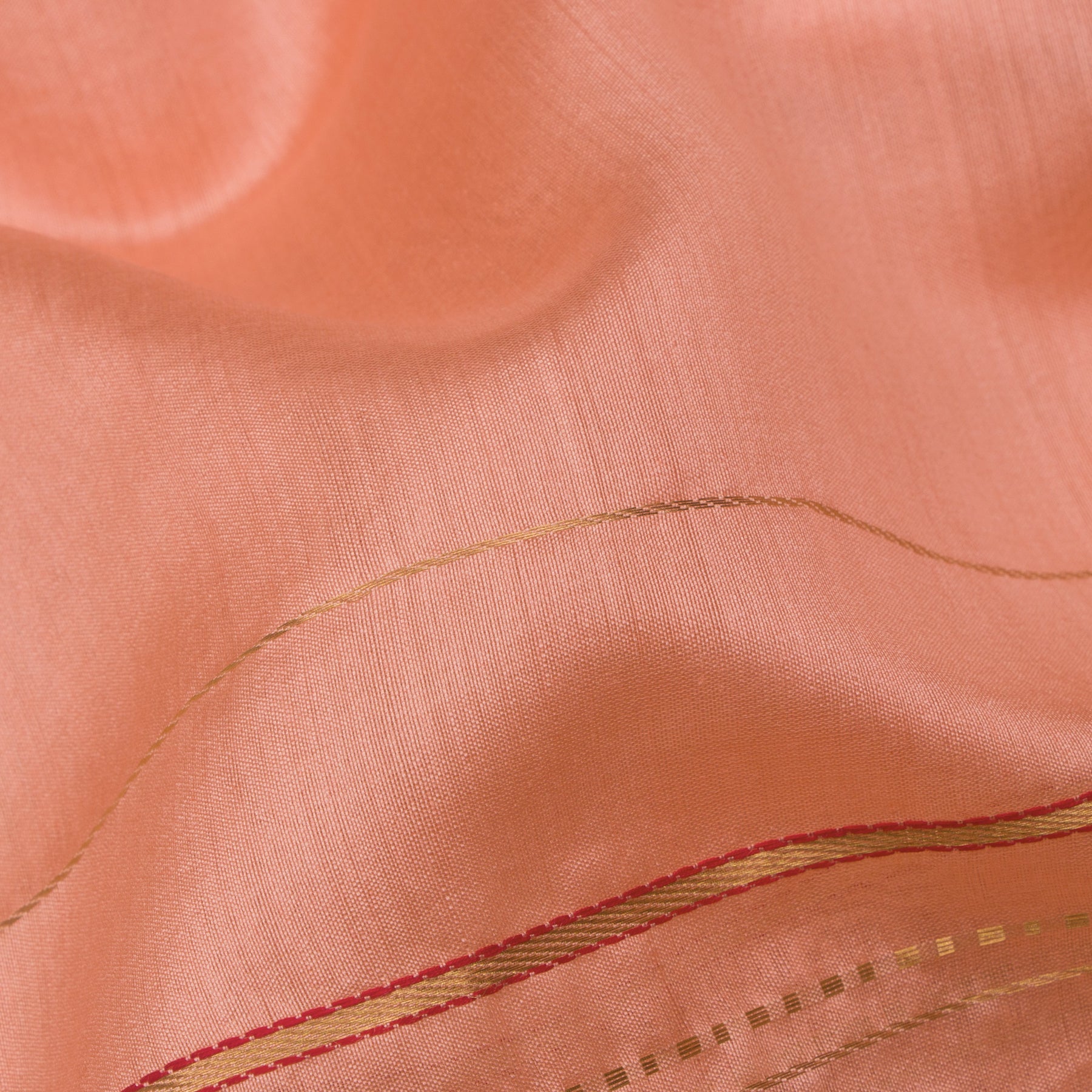 Pradeep Pillai Silk Sari 25-008-HS002-00451 - Fabric View