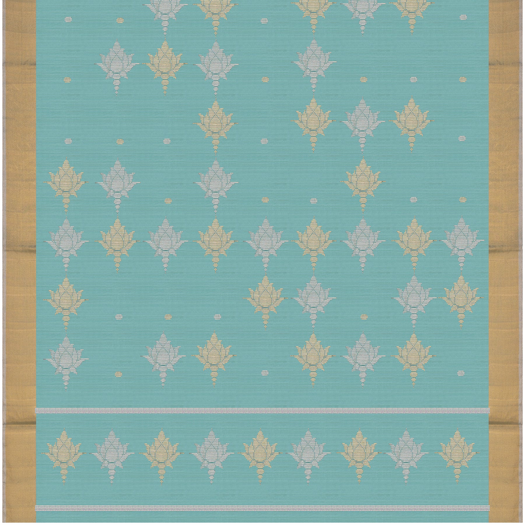 Pradeep Pillai Silk Sari 25-008-HS002-00176 - Full View
