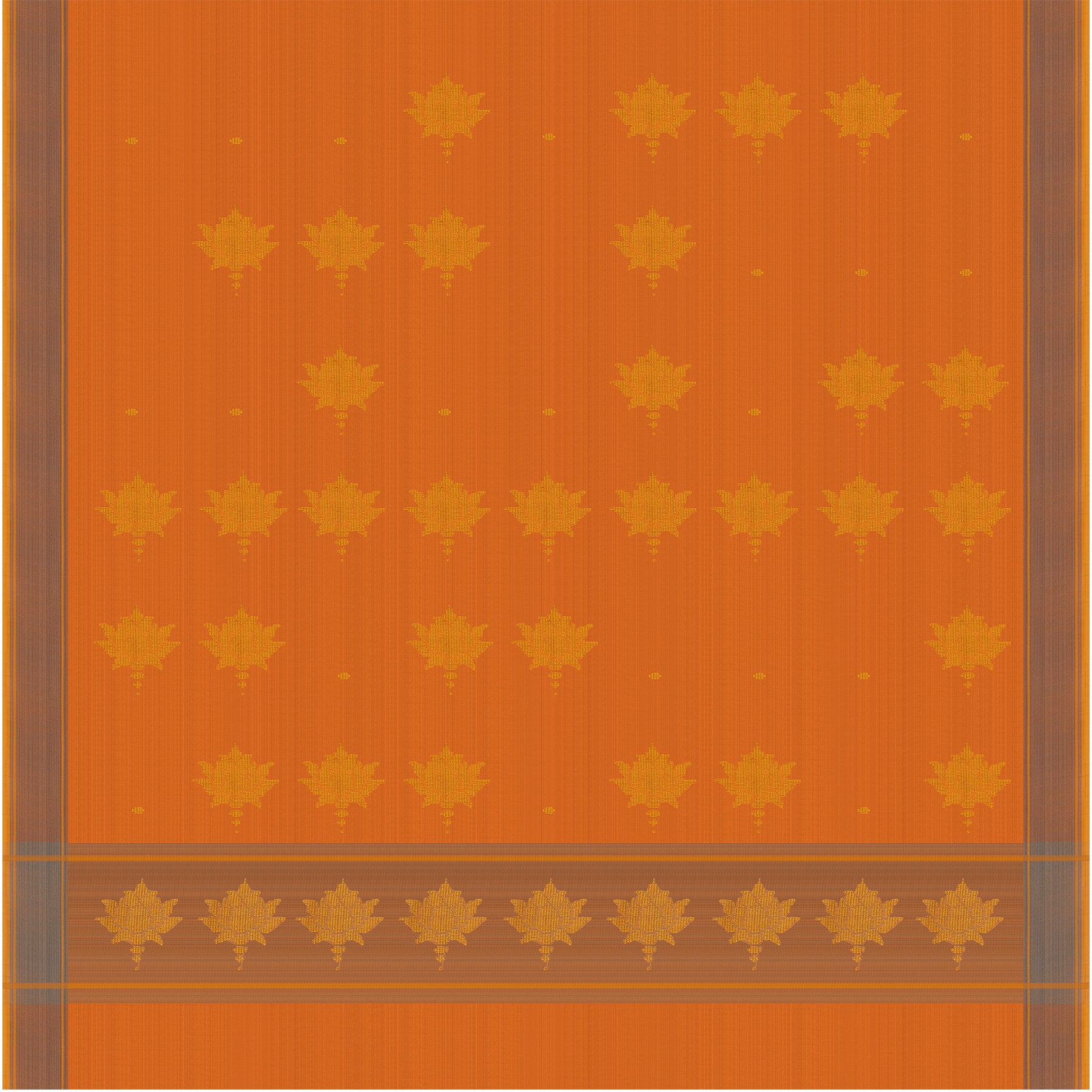 Pradeep Pillai Tussore Silk Sari 25-008-HS002-00195 - Full View