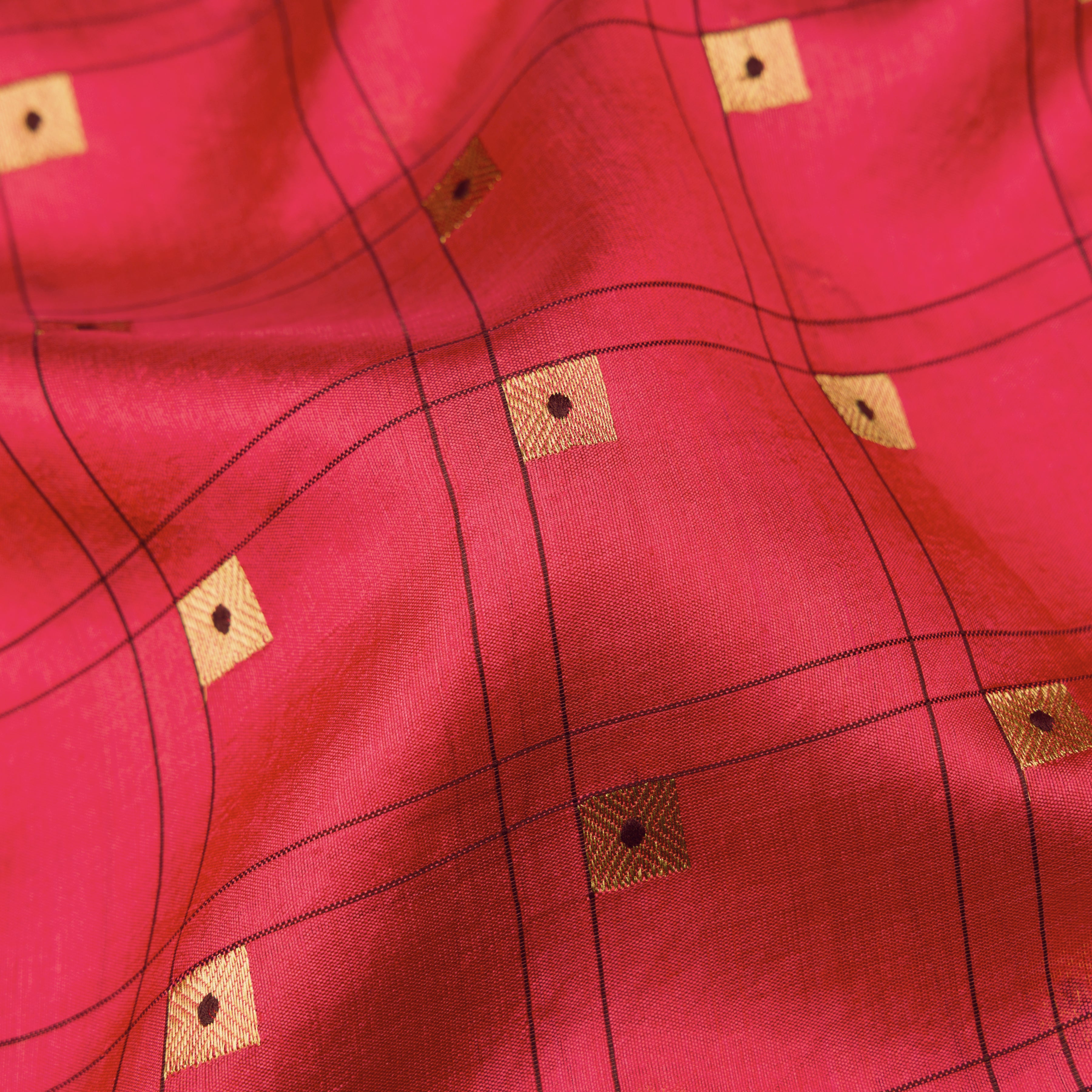 Pradeep Pillai Silk Sari 25-008-HS002-00360 - Fabric View