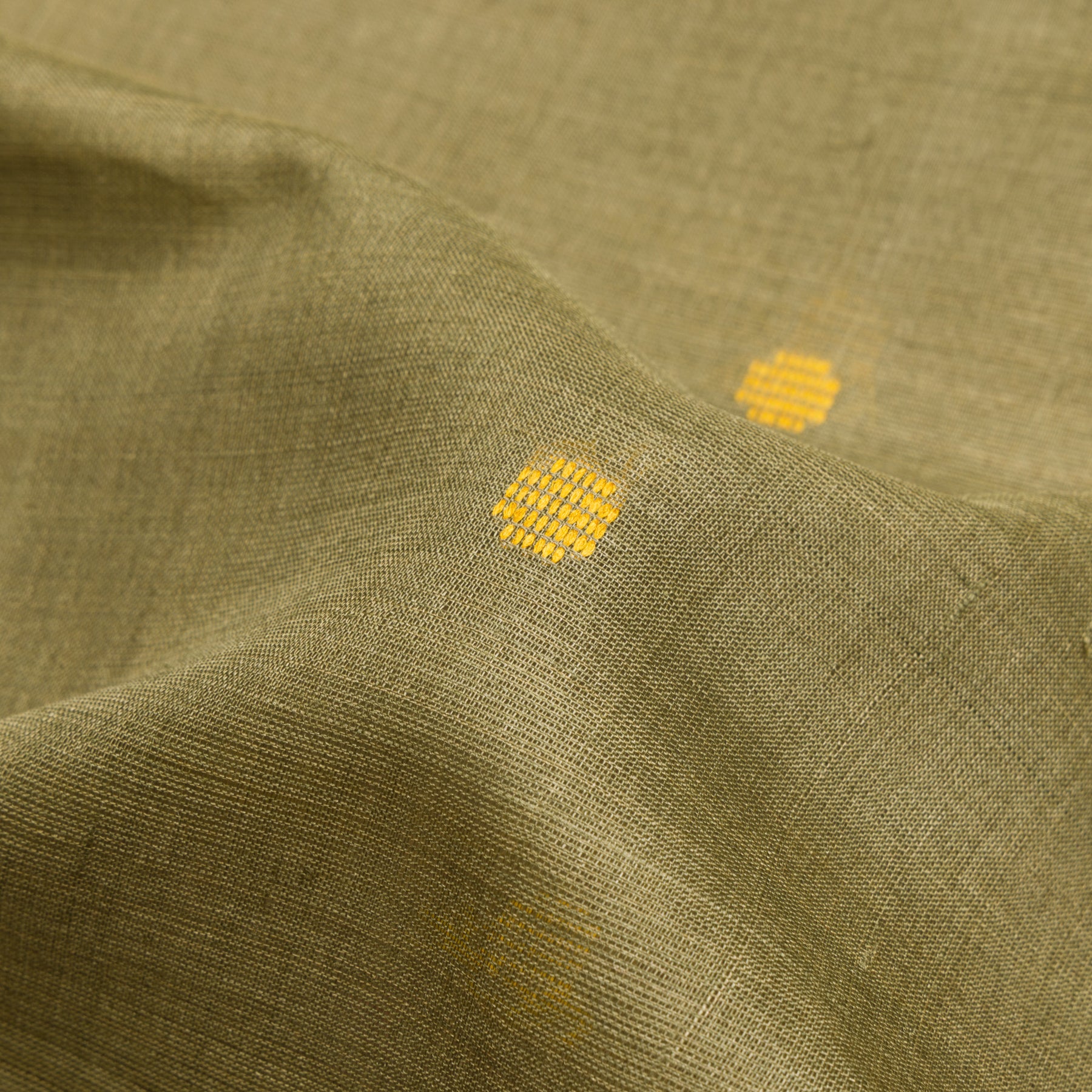 Pradeep Pillai Tussore Silk Sari 25-008-HS002-00461 - Fabric View