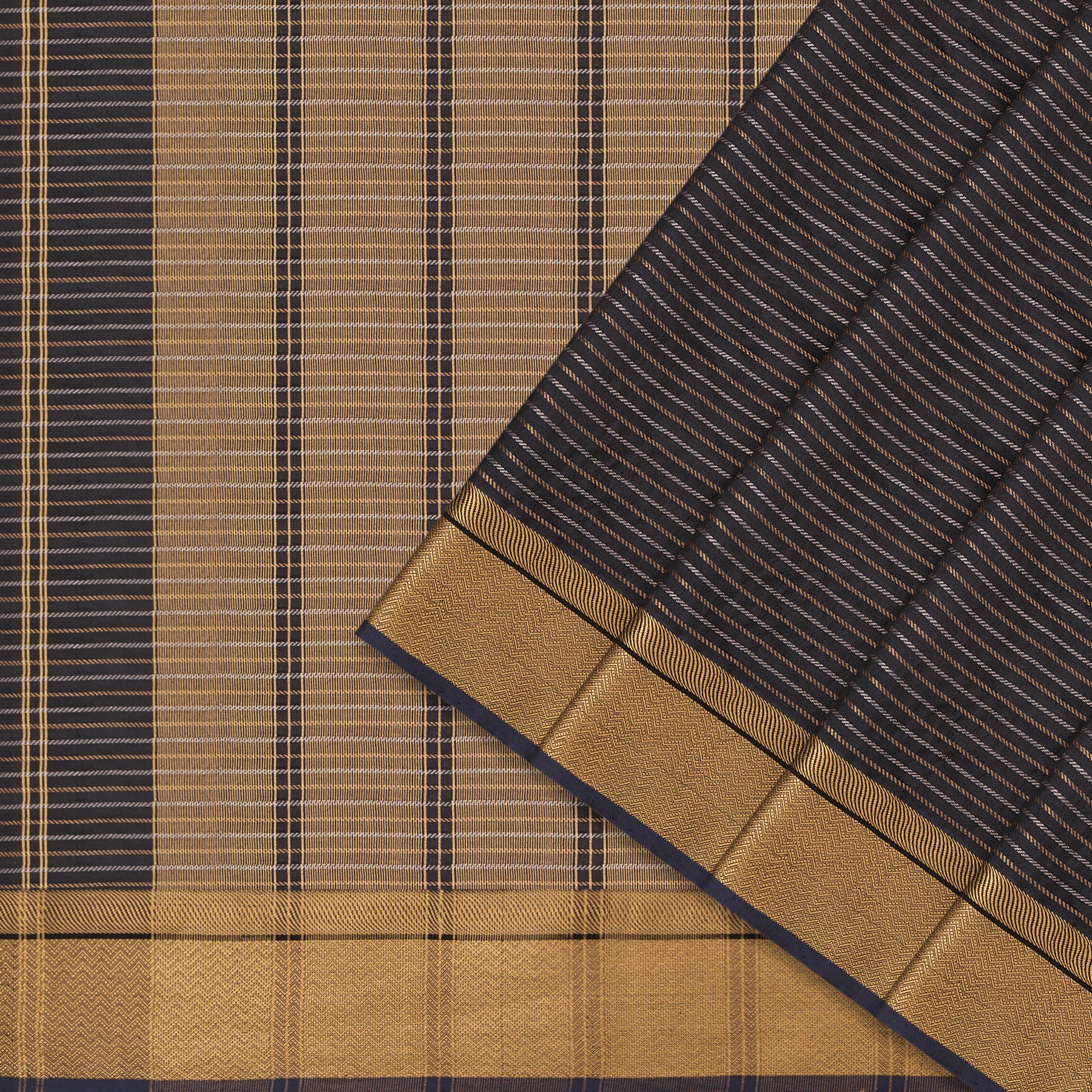 Pradeep Pillai Silk Sari 25-008-HS002-00653 - Cover View