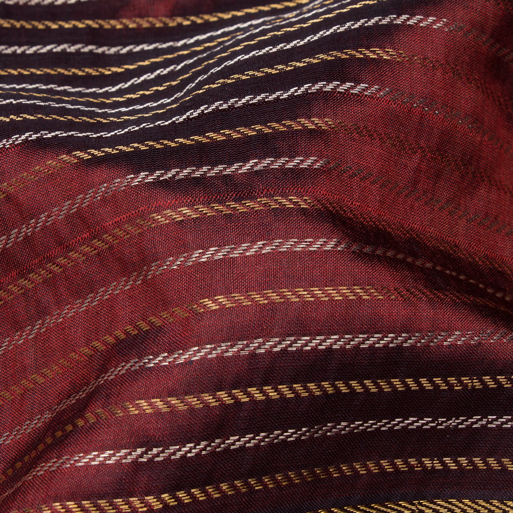 Pradeep Pillai Silk Sari 25-008-HS002-00673 - Fabric View