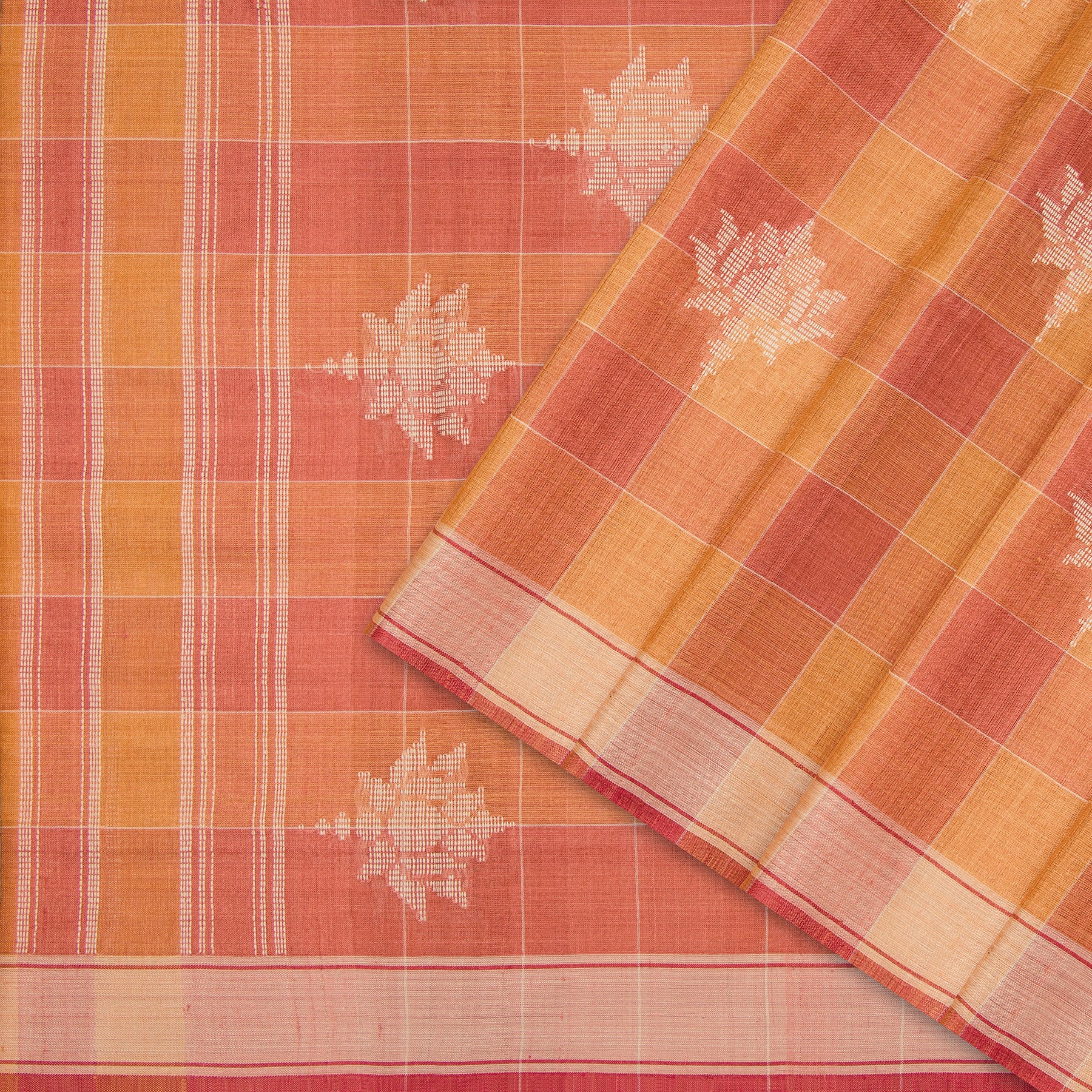 Pradeep Pillai Tussore Silk Sari 25-008-HS002-00678 - Cover View