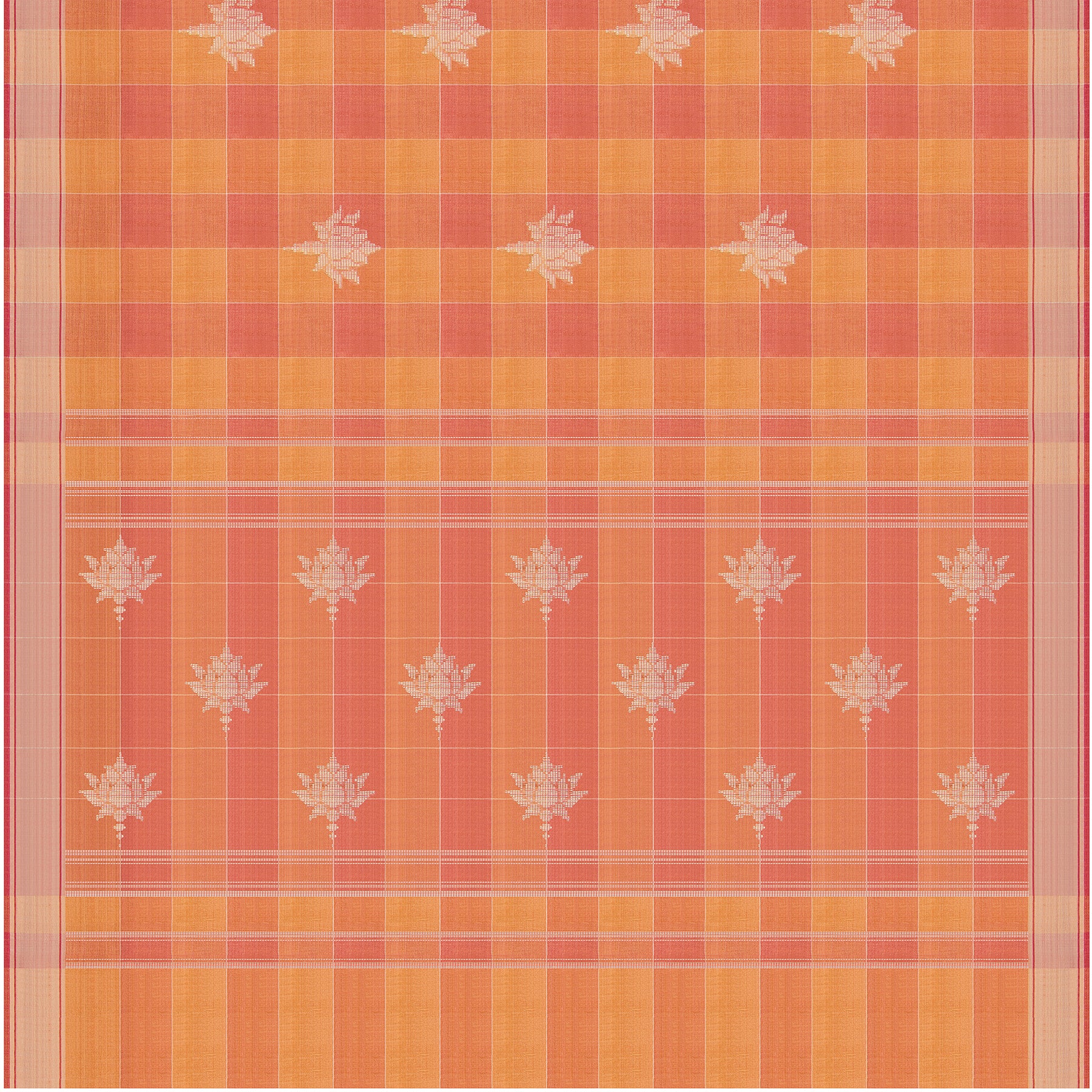 Pradeep Pillai Tussore Silk Sari 25-008-HS002-00678 - Full View