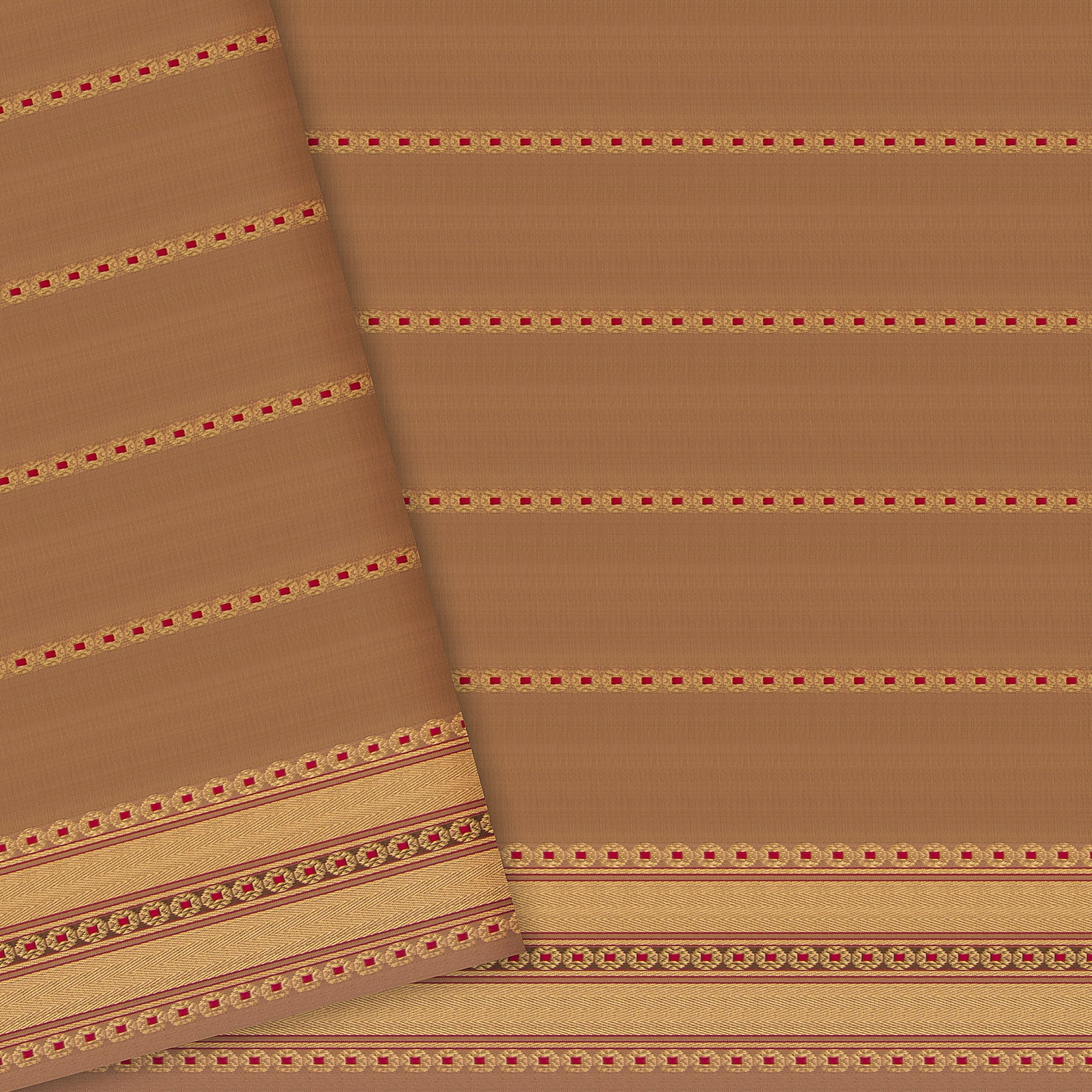 Pradeep Pillai Chanderi Silk/Cotton Sari 25-008-HS005-00029 - Blouse View