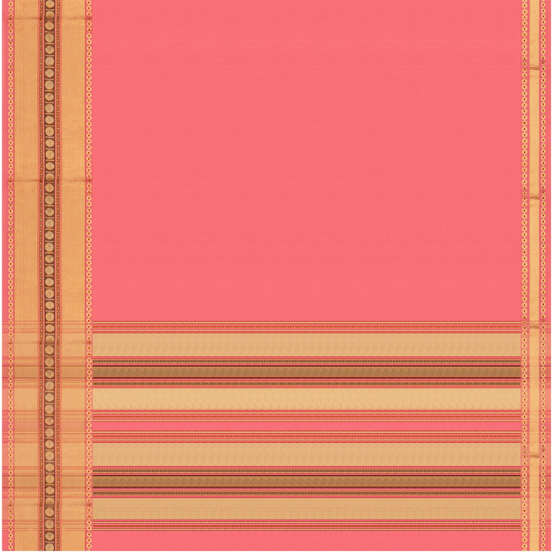 Pradeep Pillai Chanderi Silk/Cotton Sari 25-008-HS005-00158