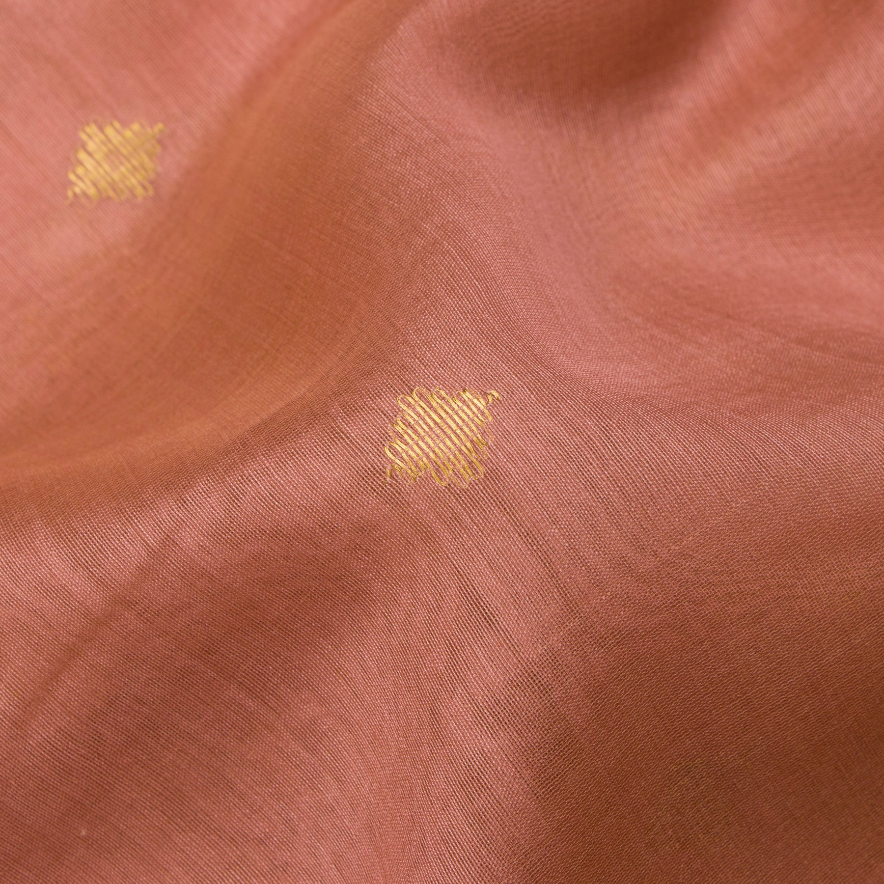 Pradeep Pillai Chanderi Silk/Cotton Sari 25-008-HS005-00160 - Fabric View
