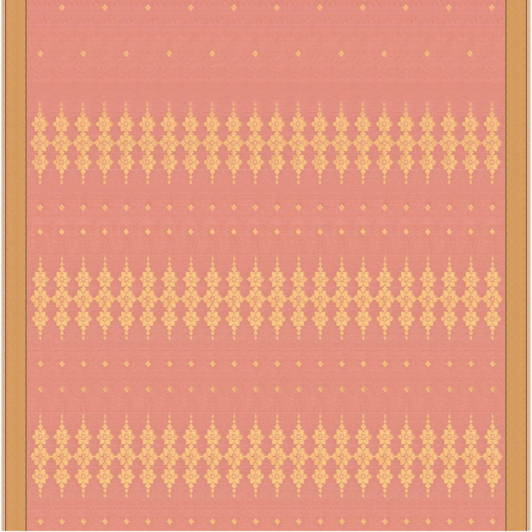 Pradeep Pillai Chanderi Silk/Cotton Sari 25-008-HS005-00160 - Full View