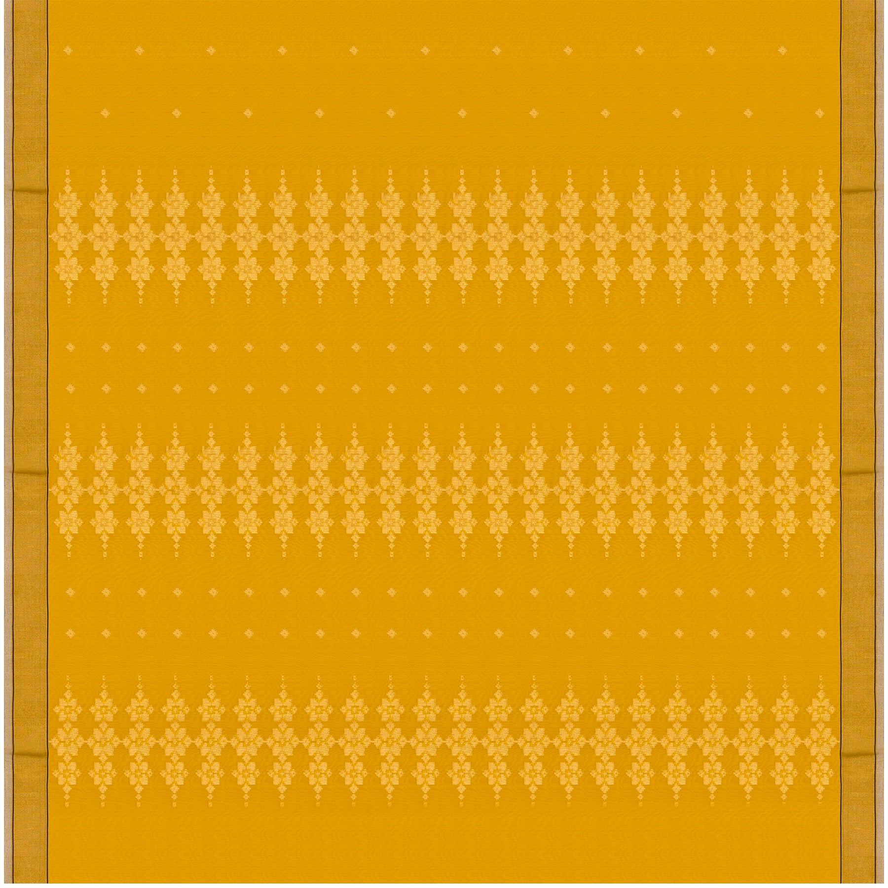 Pradeep Pillai Chanderi Silk/Cotton Sari 25-008-HS005-00233 - Full View