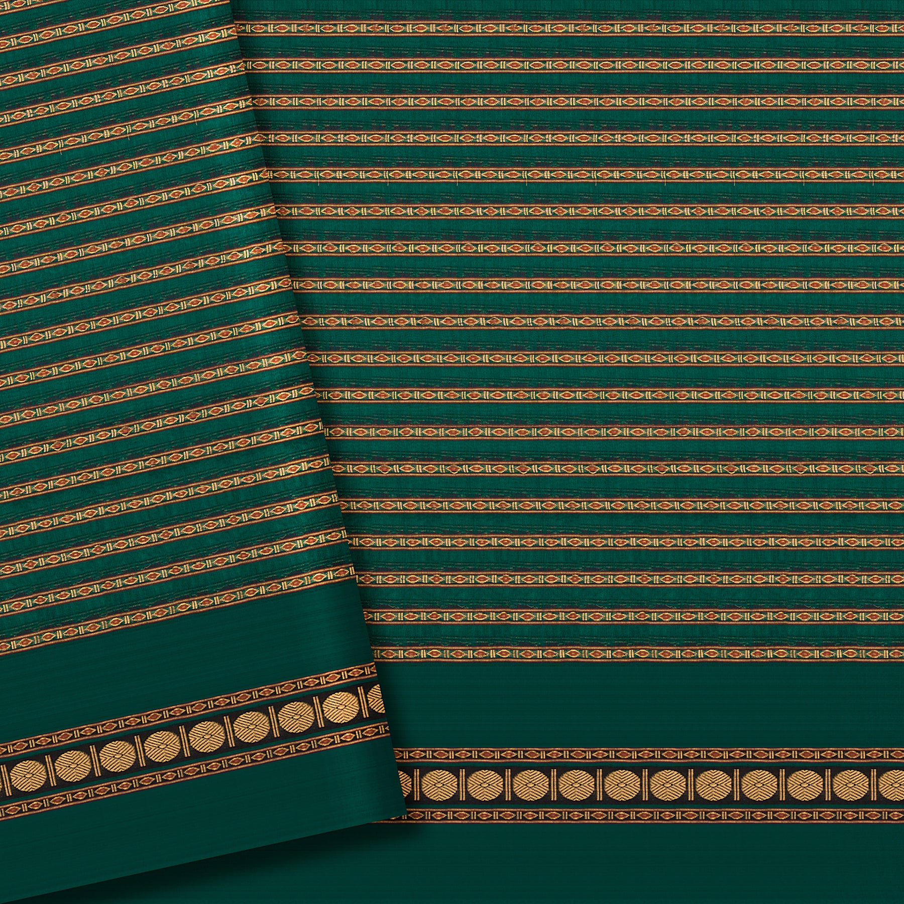 Pradeep Pillai Chanderi Silk/Cotton Sari 25-008-HS005-00275 - Blouse View