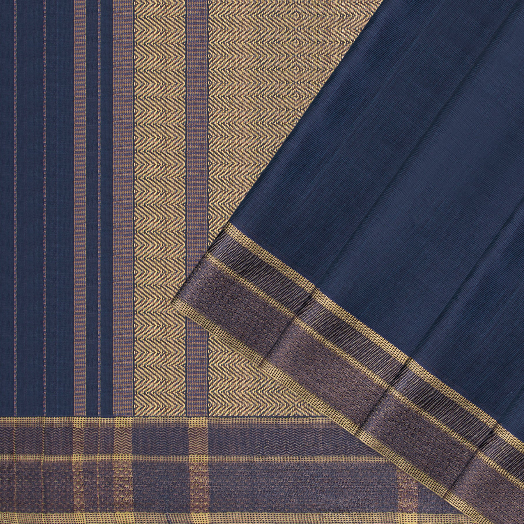 Pradeep Pillai Silk/Cotton Sari 25-008-HS005-00278 - Cover View