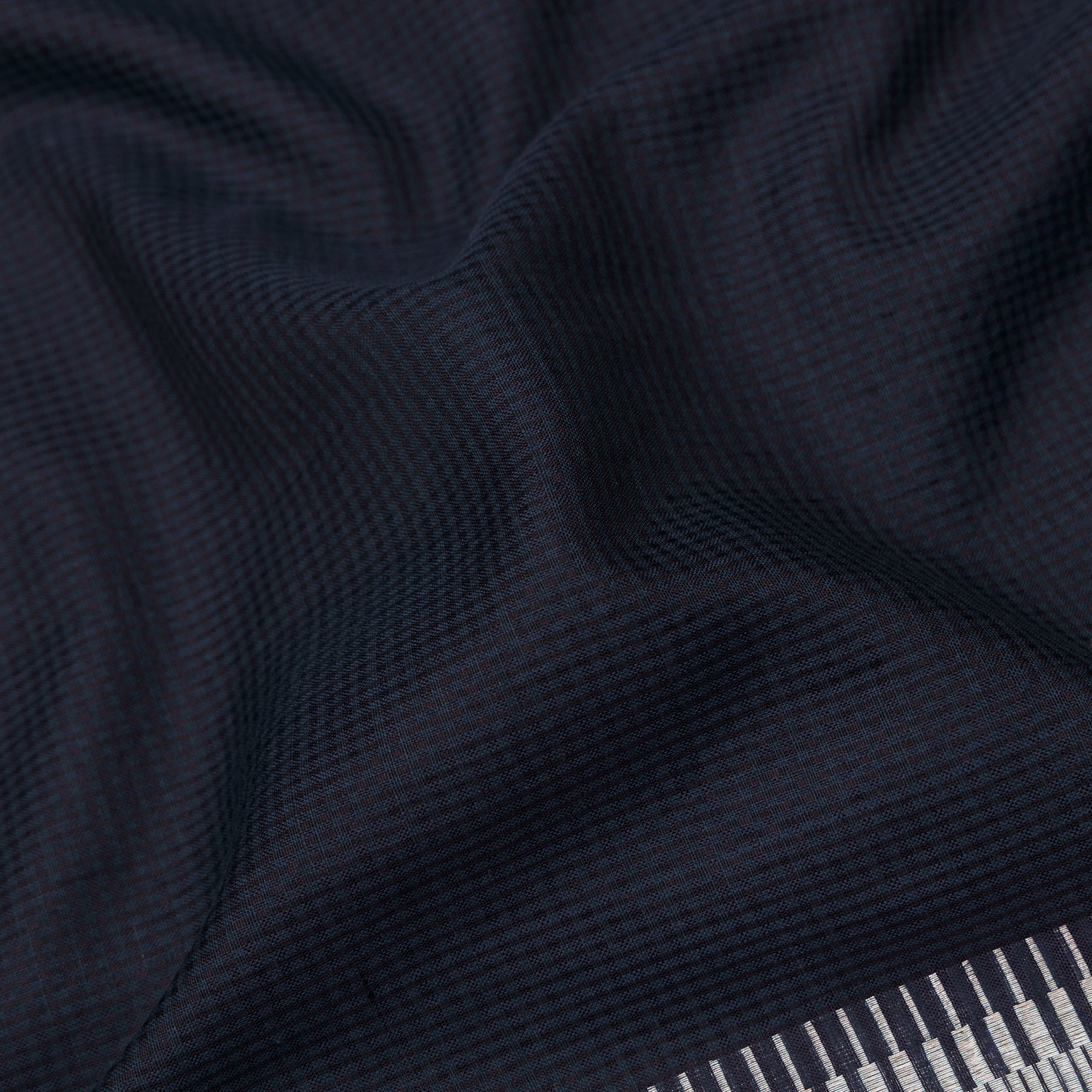 Pradeep Pillai Silk/Cotton Sari 25-008-HS005-00294 - Fabric View