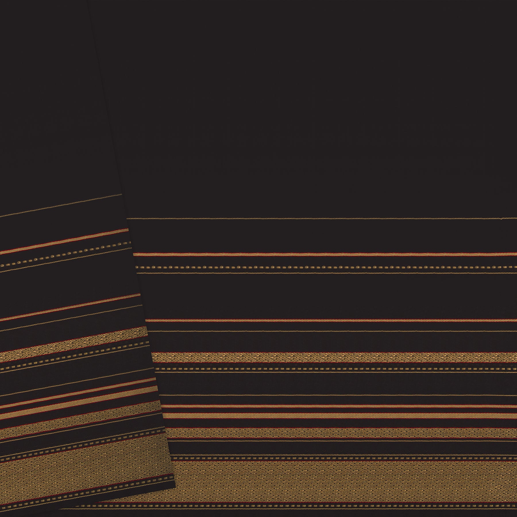 Pradeep Pillai Chanderi Silk/Cotton Sari 25-008-HS005-00311 - Blouse View